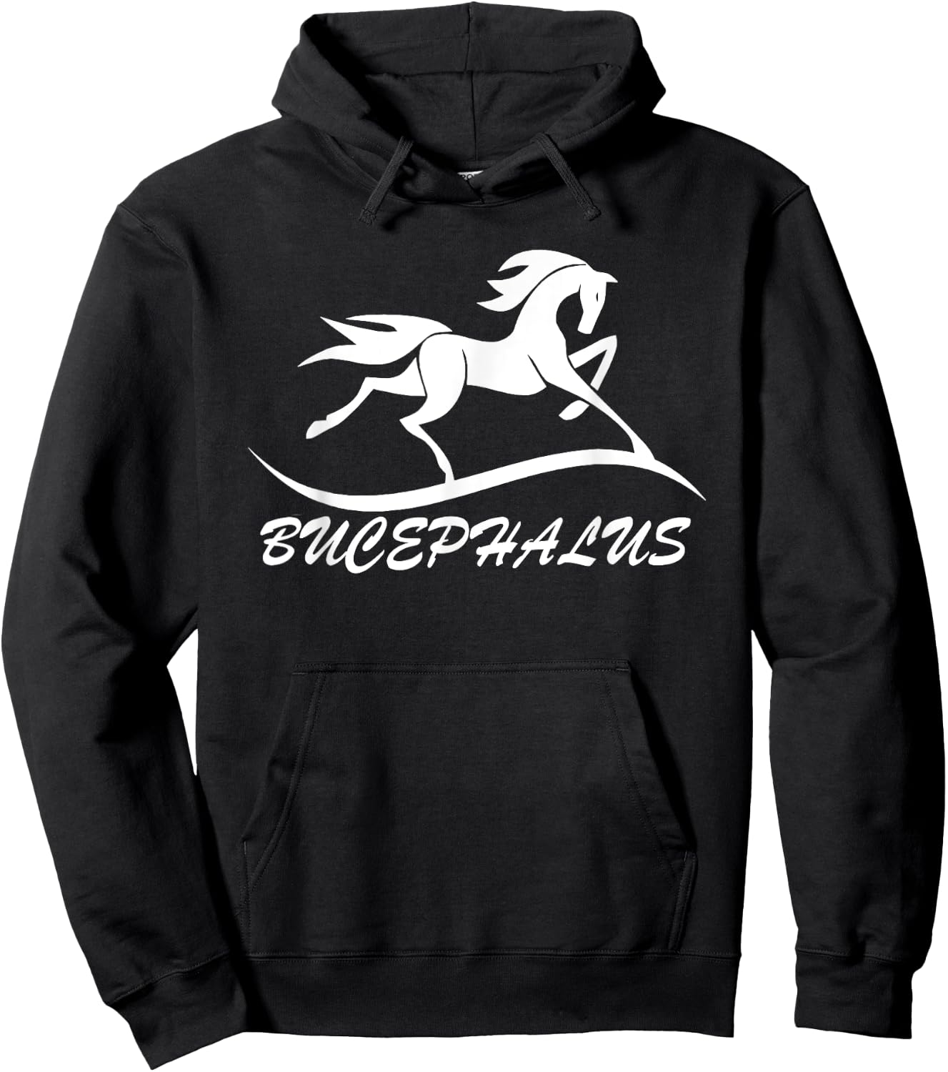 Bucephalus - Alexander the Great Horse - Hippology History Hoodie - Hoodie | Black