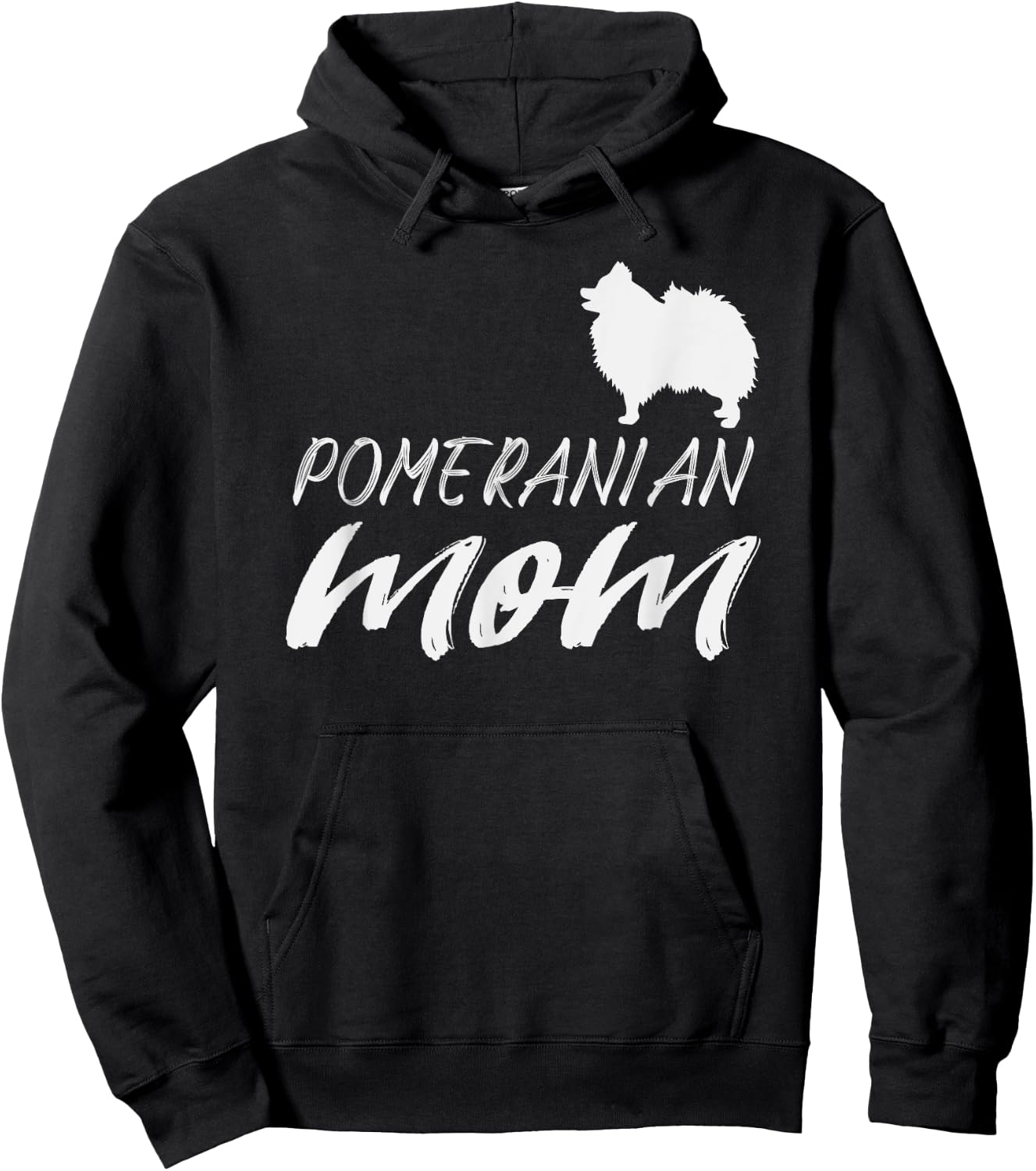Pomeranian Mom Hoodie - Hoodie | Black