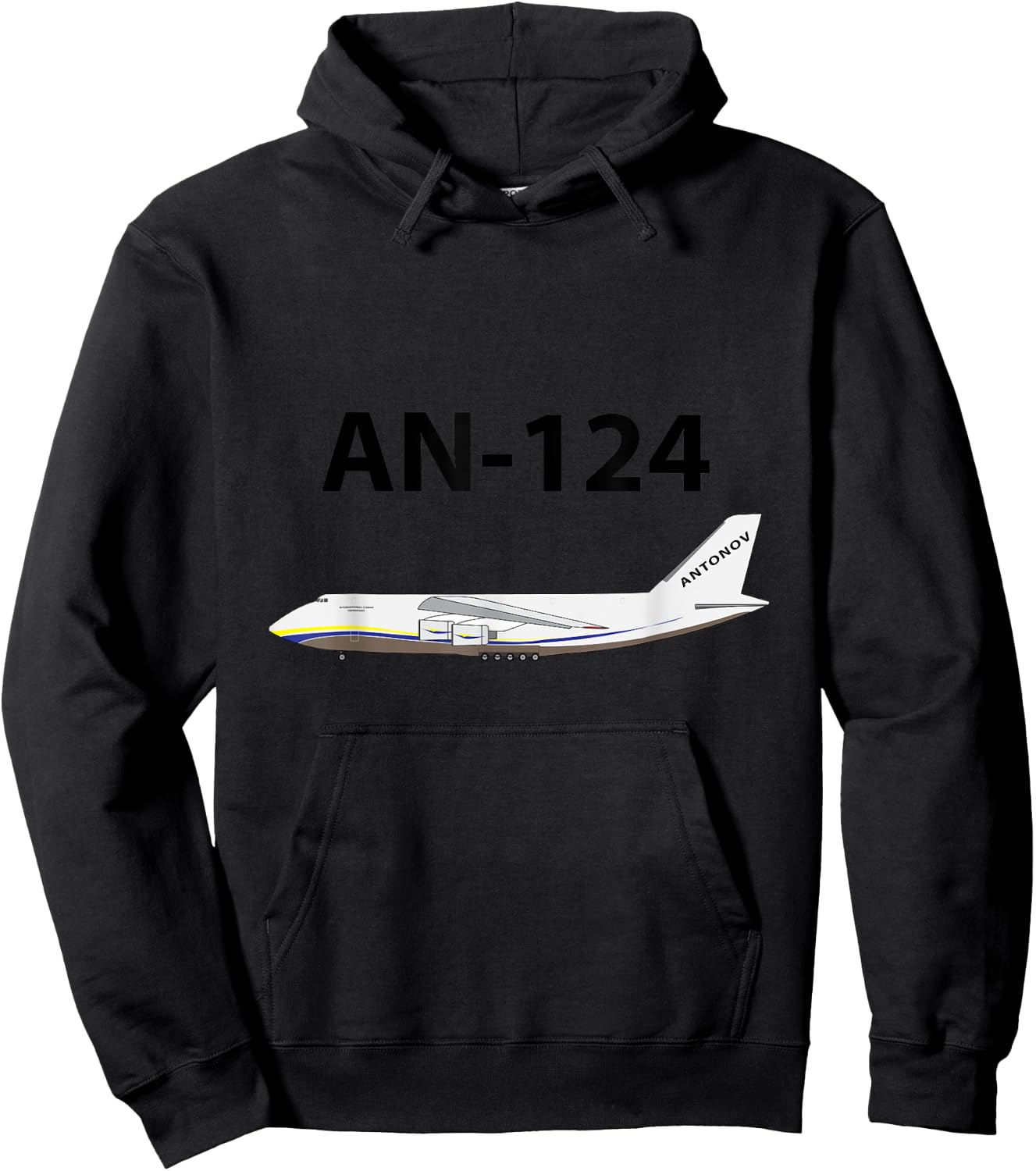 The Great Antonov AN-124 Hoodie - Hoodie | Black