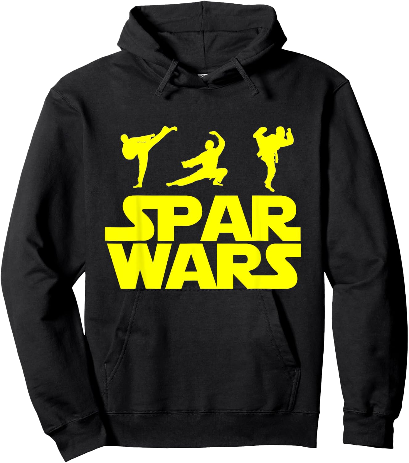 Spar Wars Taekwondo MMA Karate T Shirt Hoodie - Hoodie | Black