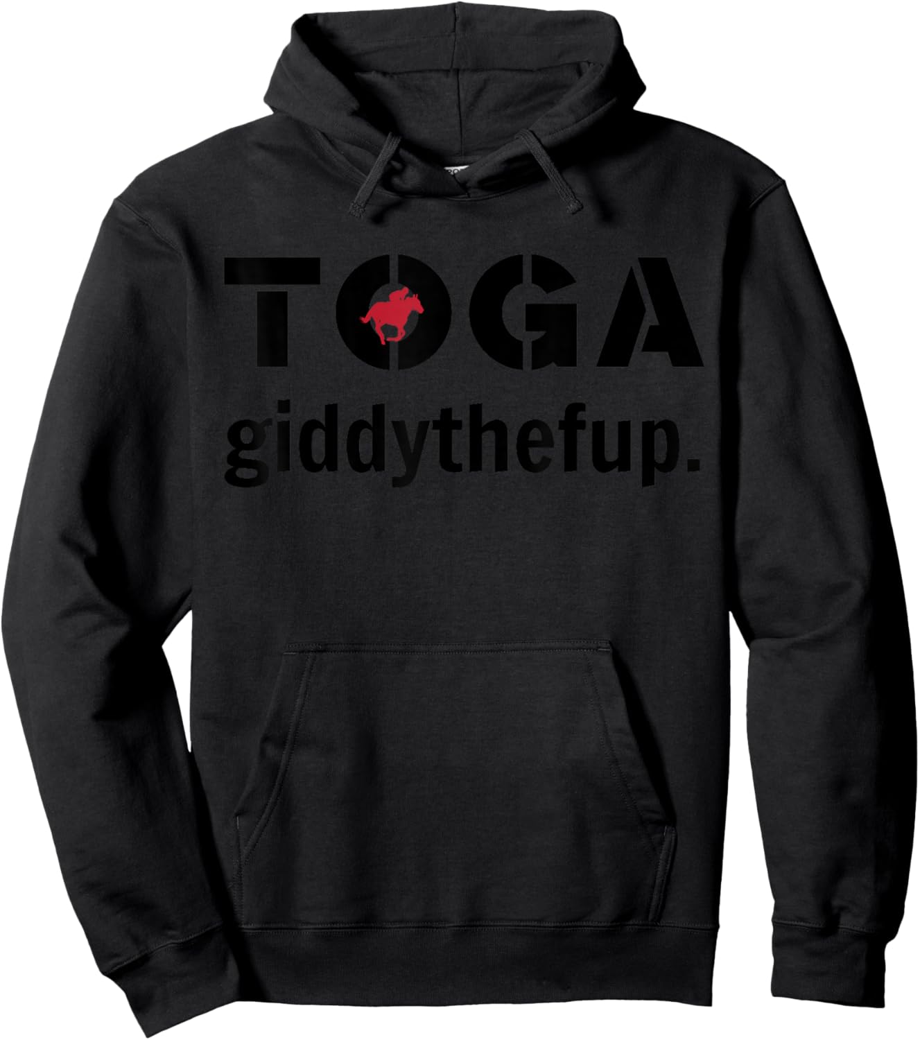 Saratoga Giddythefup. Saratoga Racetrack Saratoga Springs. Hoodie - Hoodie | Black