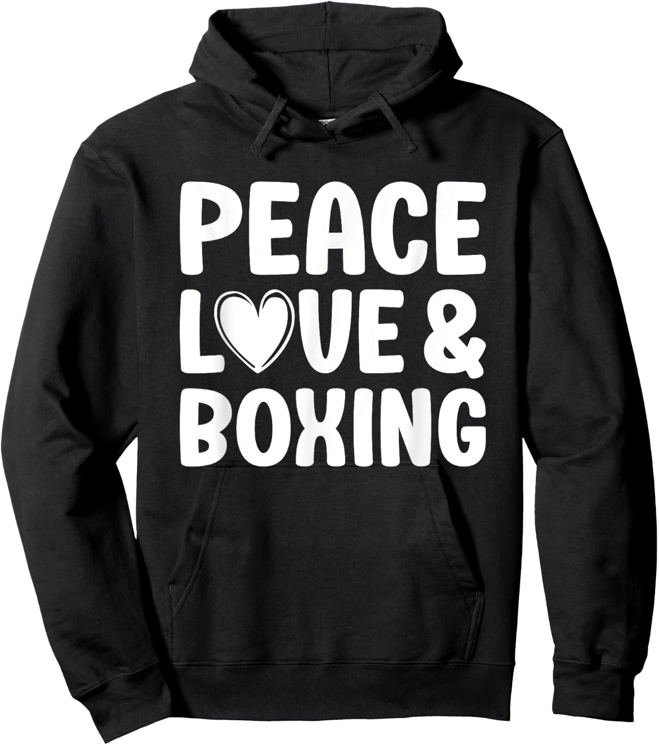 Boxing I Love Boxing Hoodie - Hoodie | Black