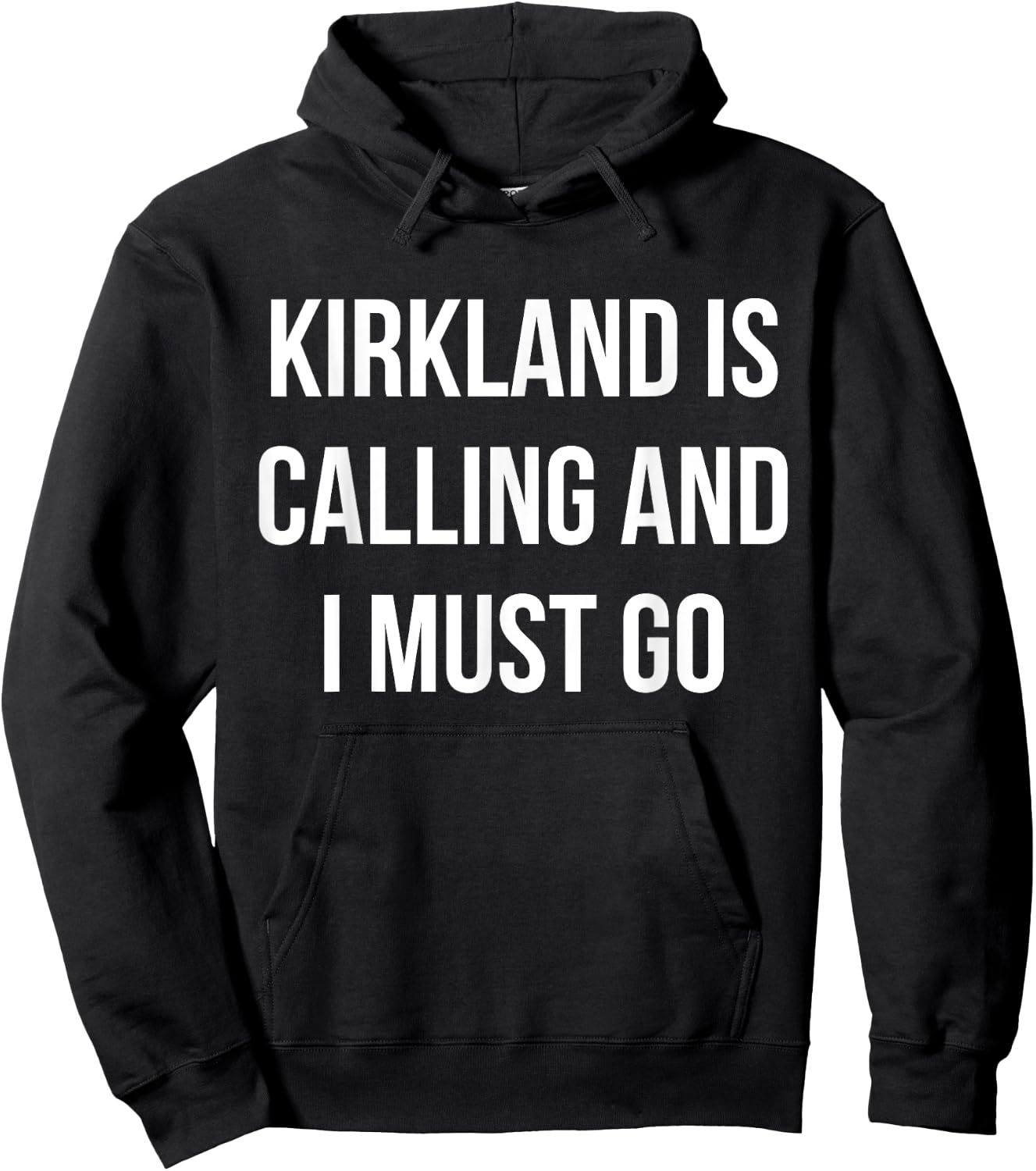 Kirkland City Funny Kirkland Hoodie - Hoodie | Black