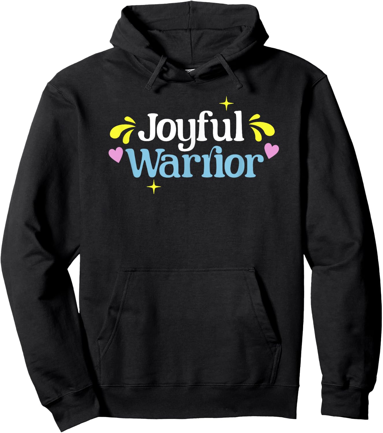 Joyful Warrior President Kamala Harris Tim Walz Waltz 2024 Hoodie - Hoodie | Black