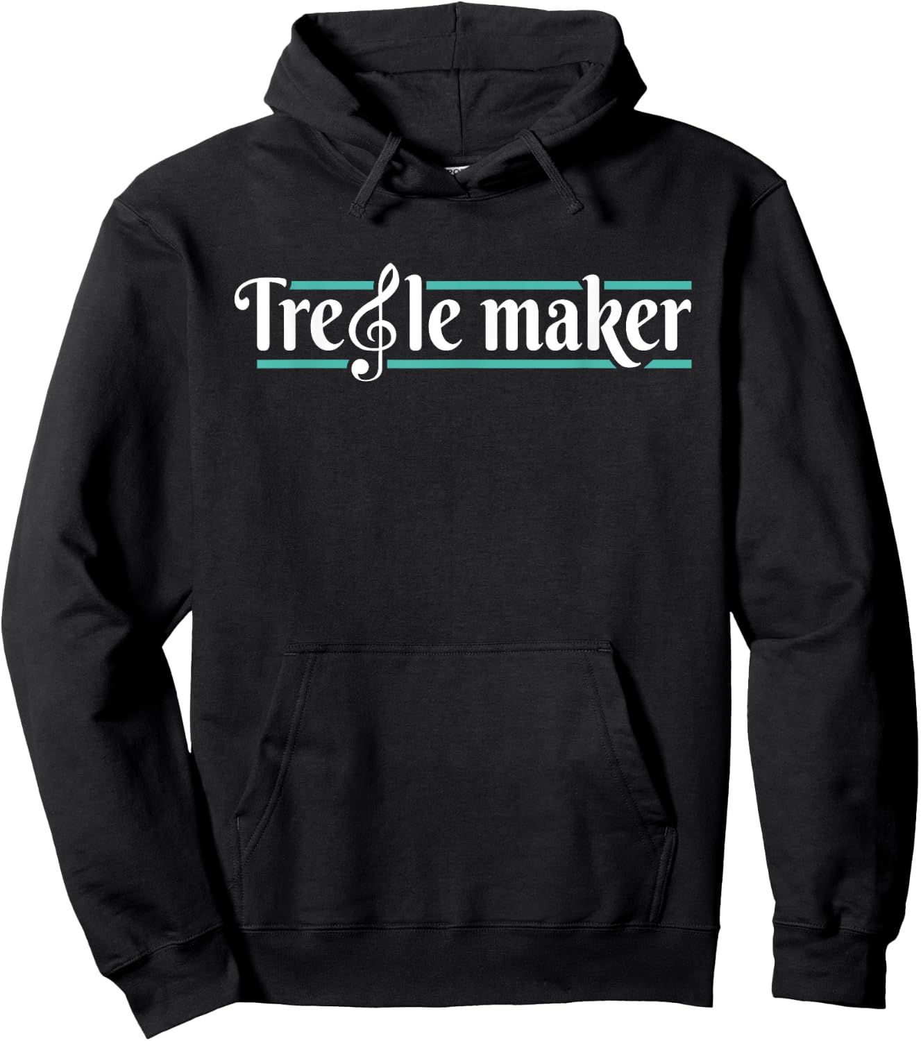 Treble Maker - Piano Player Pianist Classical Music Lover Hoodie - Hoodie | Black