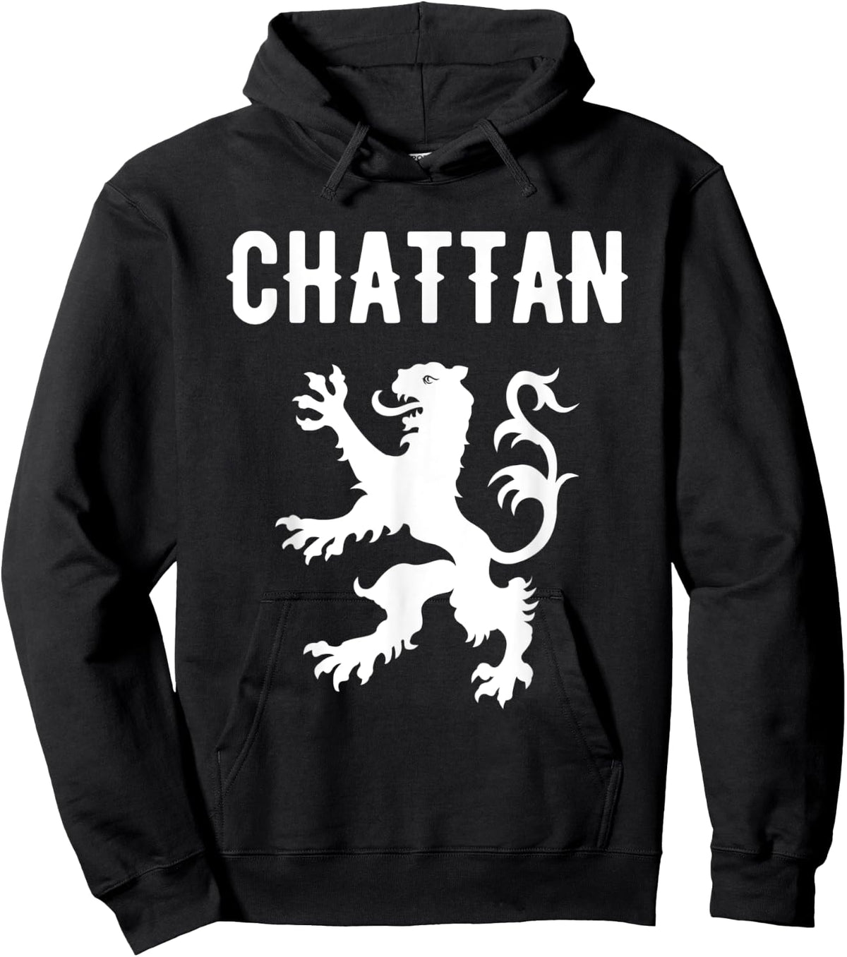 Chattan Clan Scottish Family Name Scotland Heraldry Hoodie - Hoodie | Black