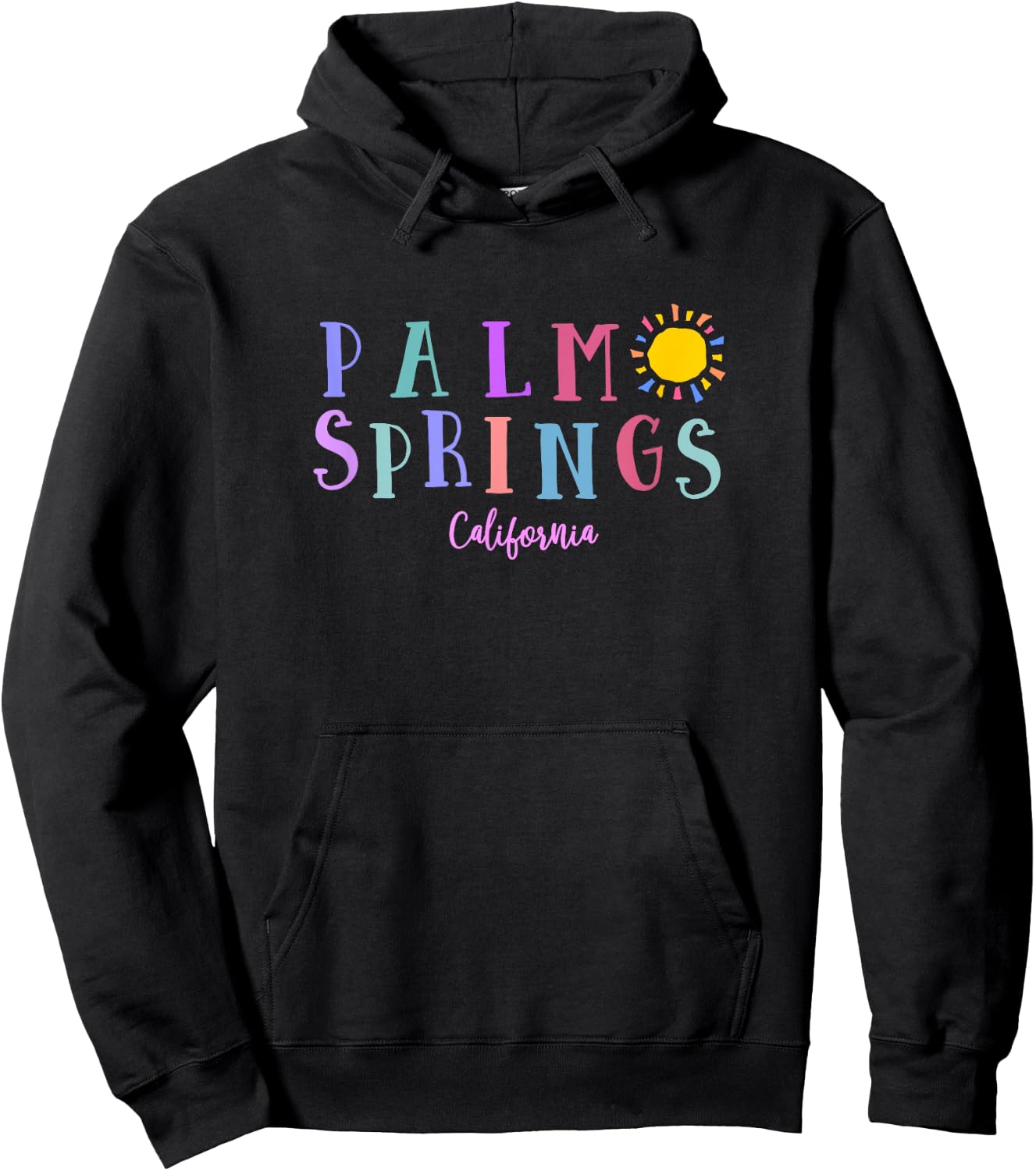 PALM SPRINGS CALIFORNIA tourist souvenir Hoodie - Hoodie | Black