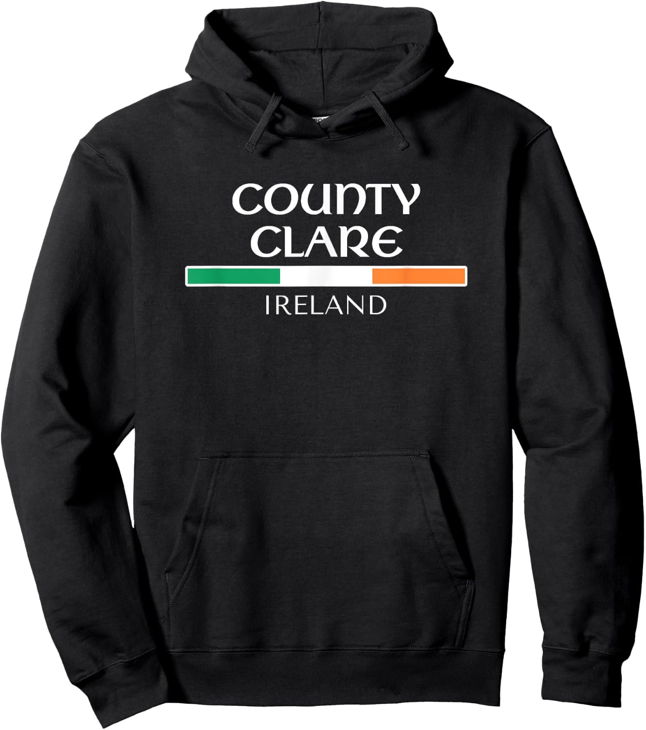 County Clare Ireland Hoodie - Hoodie | Black