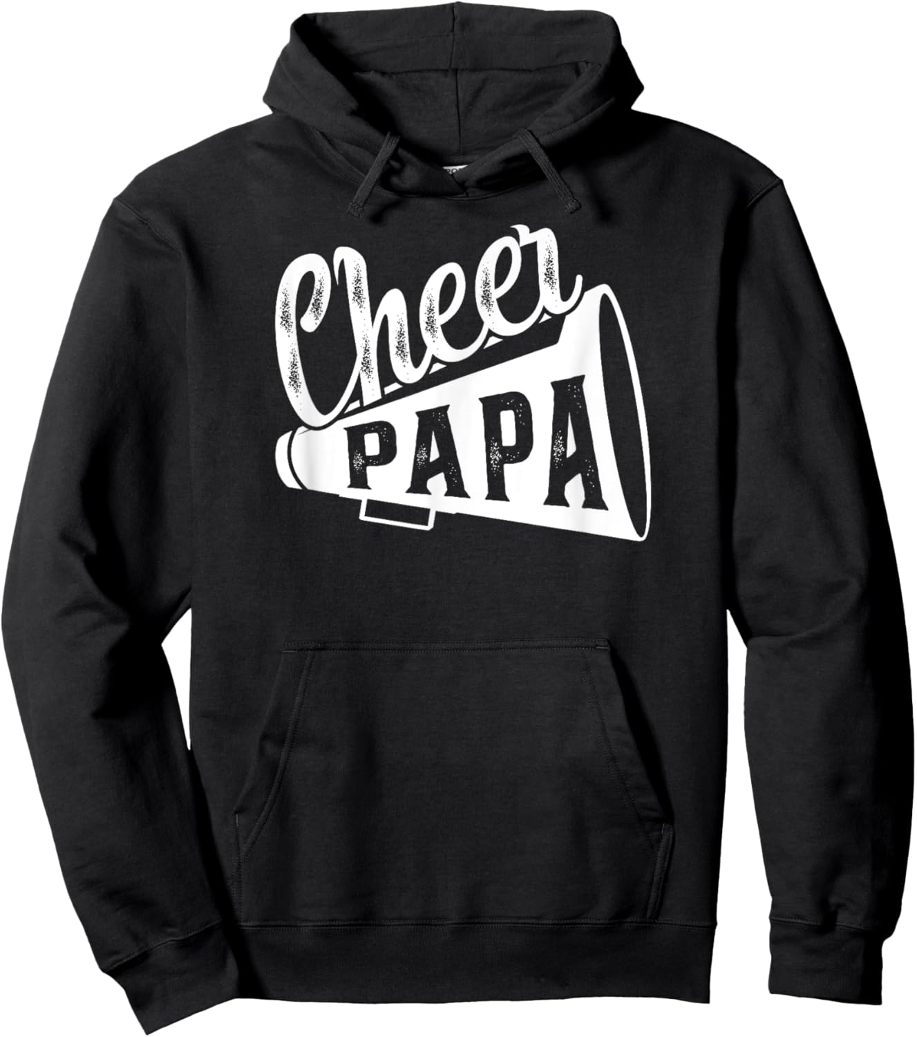 Cheer Papa Of A Cheerleader Papa Cheerleading Papa Hoodie - Hoodie | Black