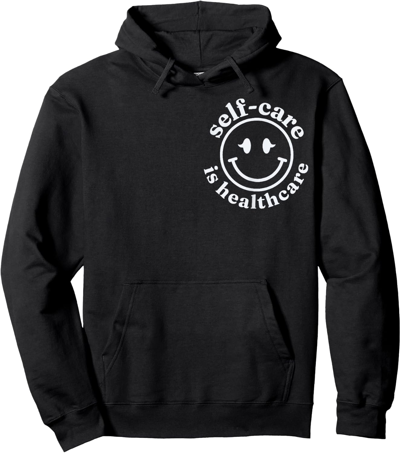 Self-care is Healthcare RN Nurse Student Hoodie - Hoodie | Black