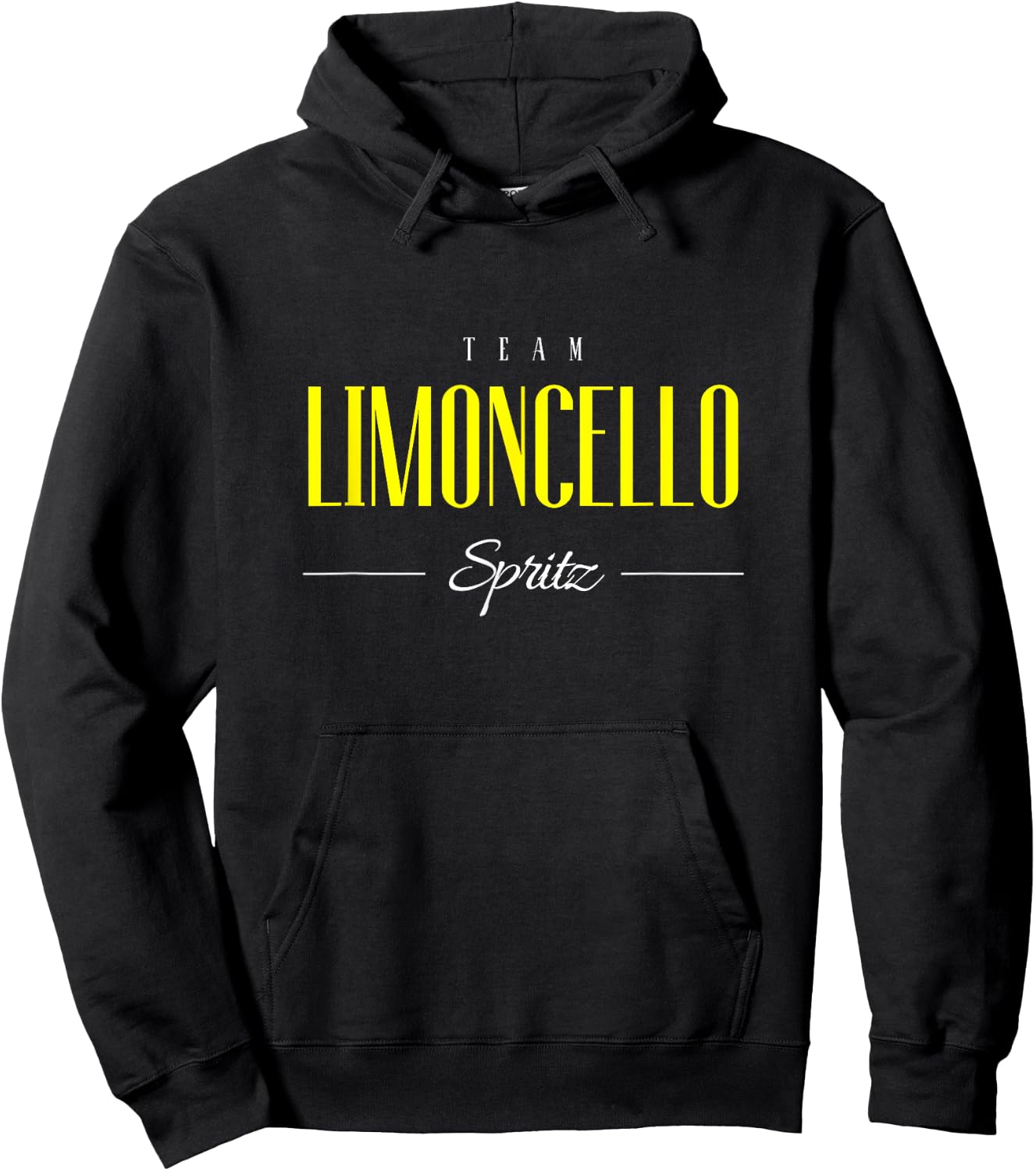 Team Limoncello Spritz I Lemon Lemon Italy Cocktail Hoodie - Hoodie | Black