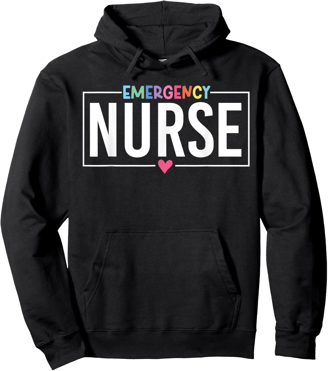 Emergency Nurse ER Nurse Emergency Room Nurse School nursing Hoodie - Hoodie | Black