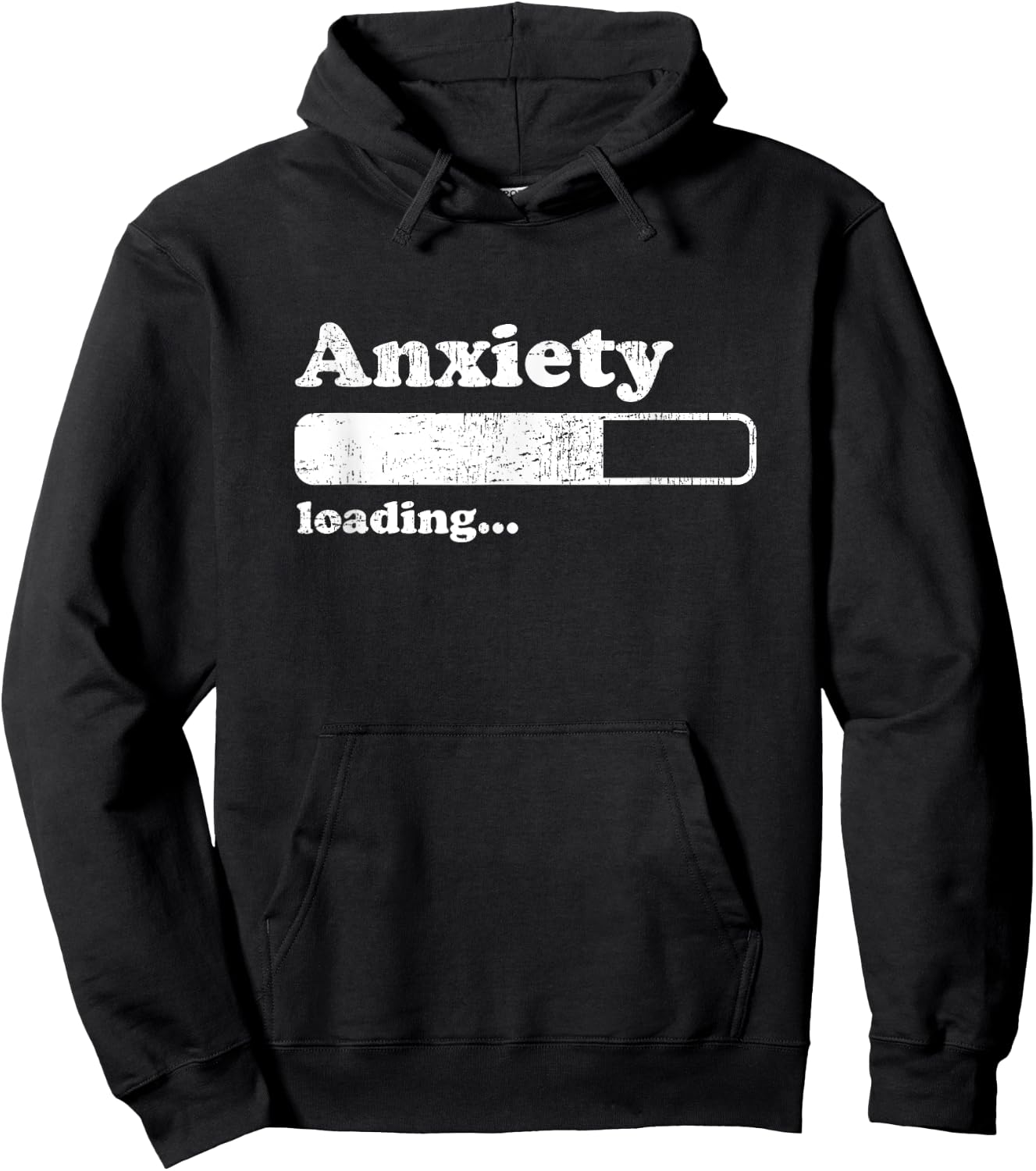 Funny Anxiety Shirts Introvert Social Anxiety Hoodie - Hoodie | Black