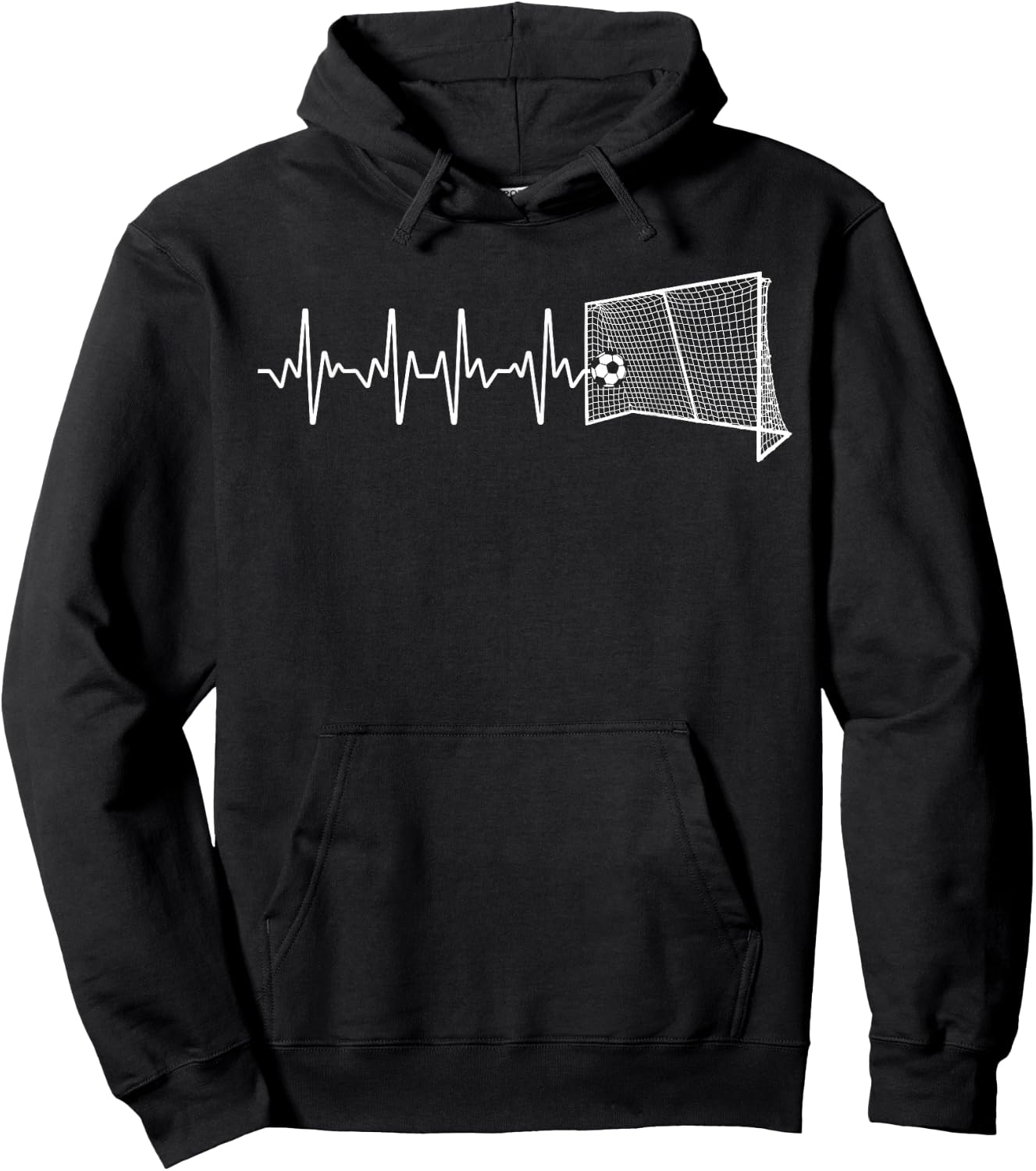 Cool Soccer Art Women Goalie Football Soccer Lover Hoodie - Hoodie | Black