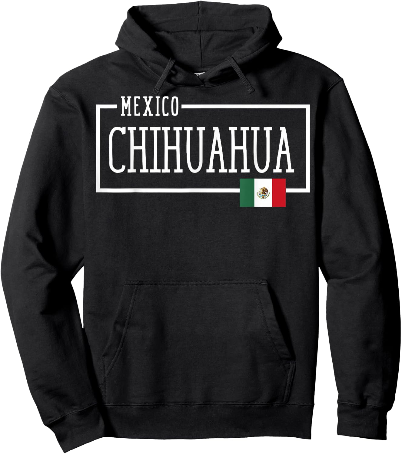 Saying Chihuahua Mexico Flag Mexican Women Men Chihuahua Hoodie - Hoodie | Black