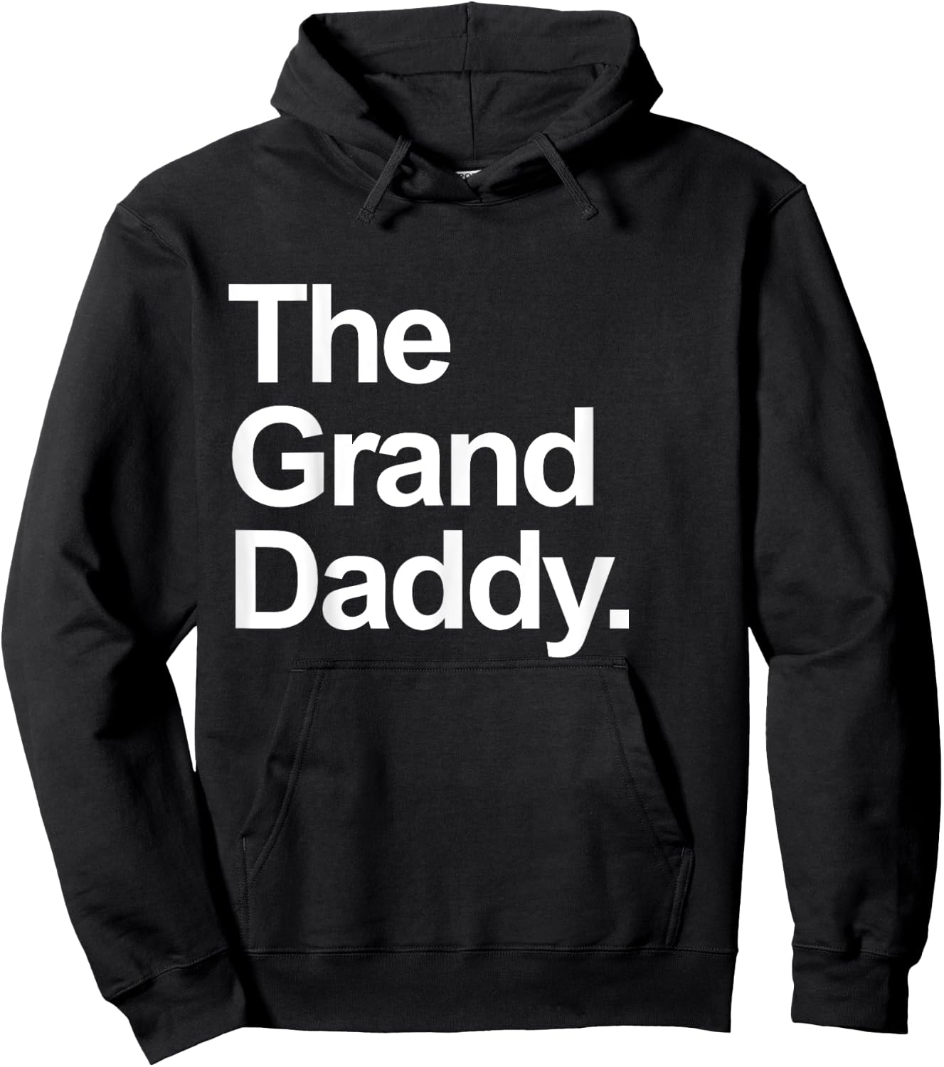 The Granddaddy - Cute Cool Funny Family Matching Shirt Hoodie - Hoodie | Black