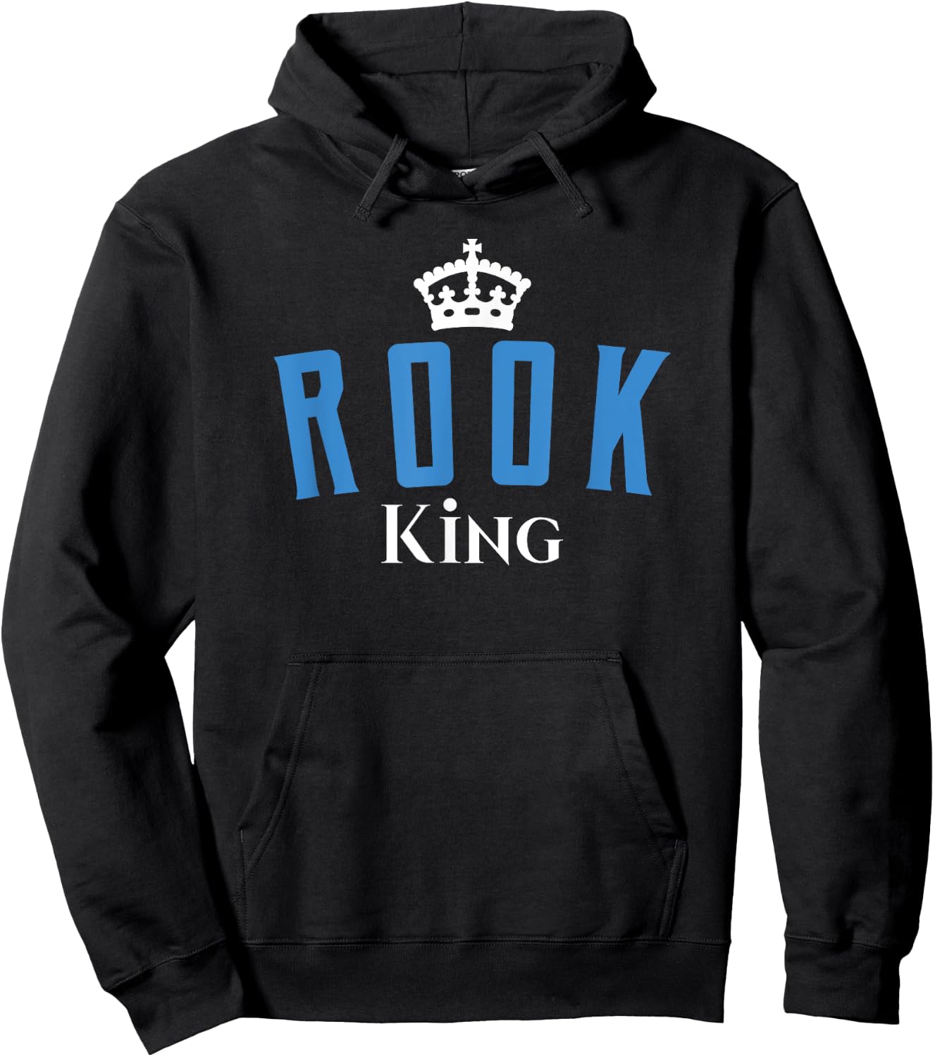 Funny Rook King Card Game Hoodie - Hoodie | Black