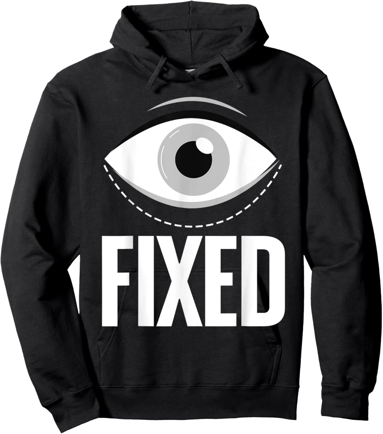Funny Eye Surgery Recovery Art Women Eye Surgery Hoodie - Hoodie | Black