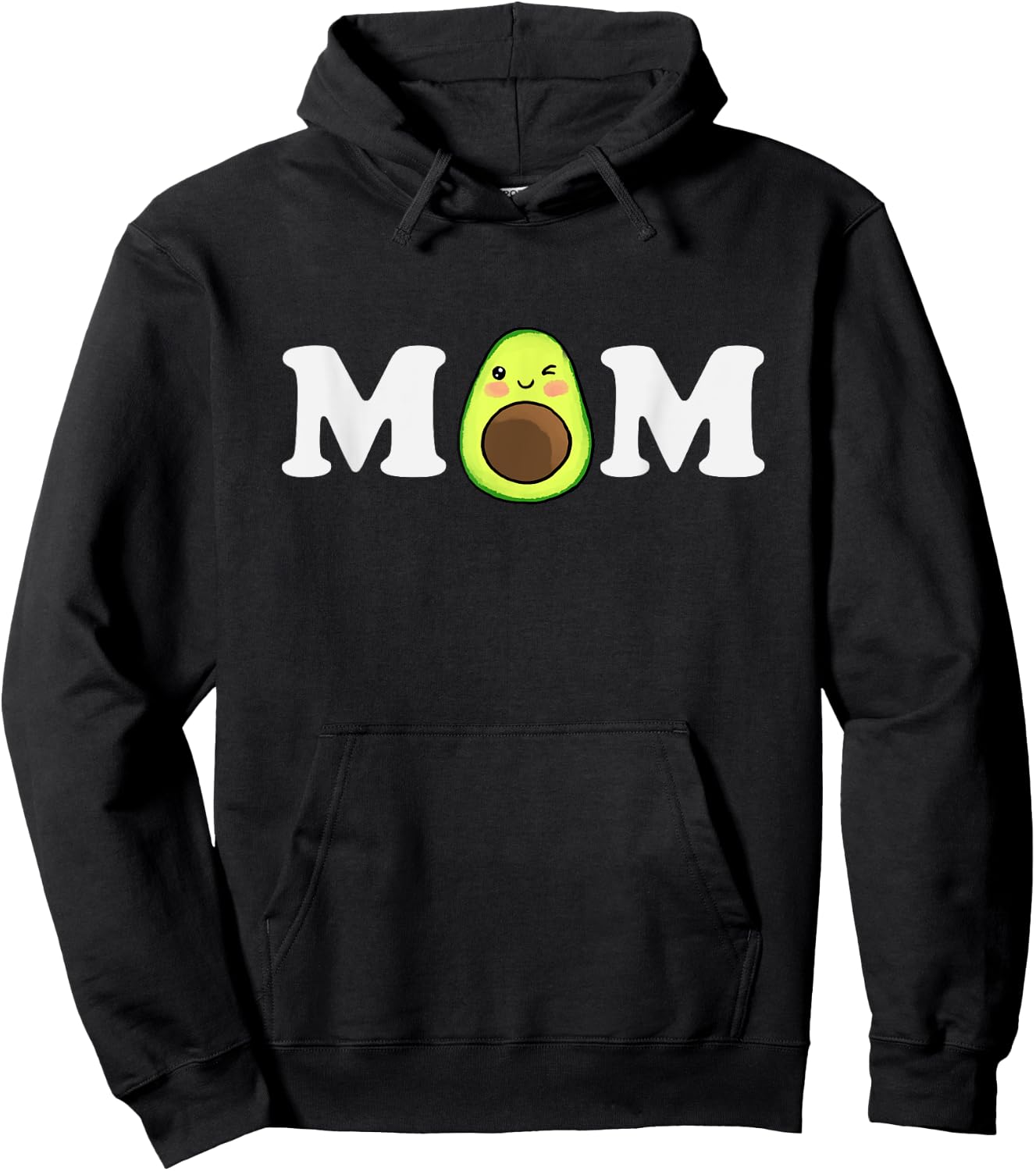 Funny Avocado Mom Guacamole Cinco De Mayo Vegan Fruit Lovers Hoodie - Hoodie | Black