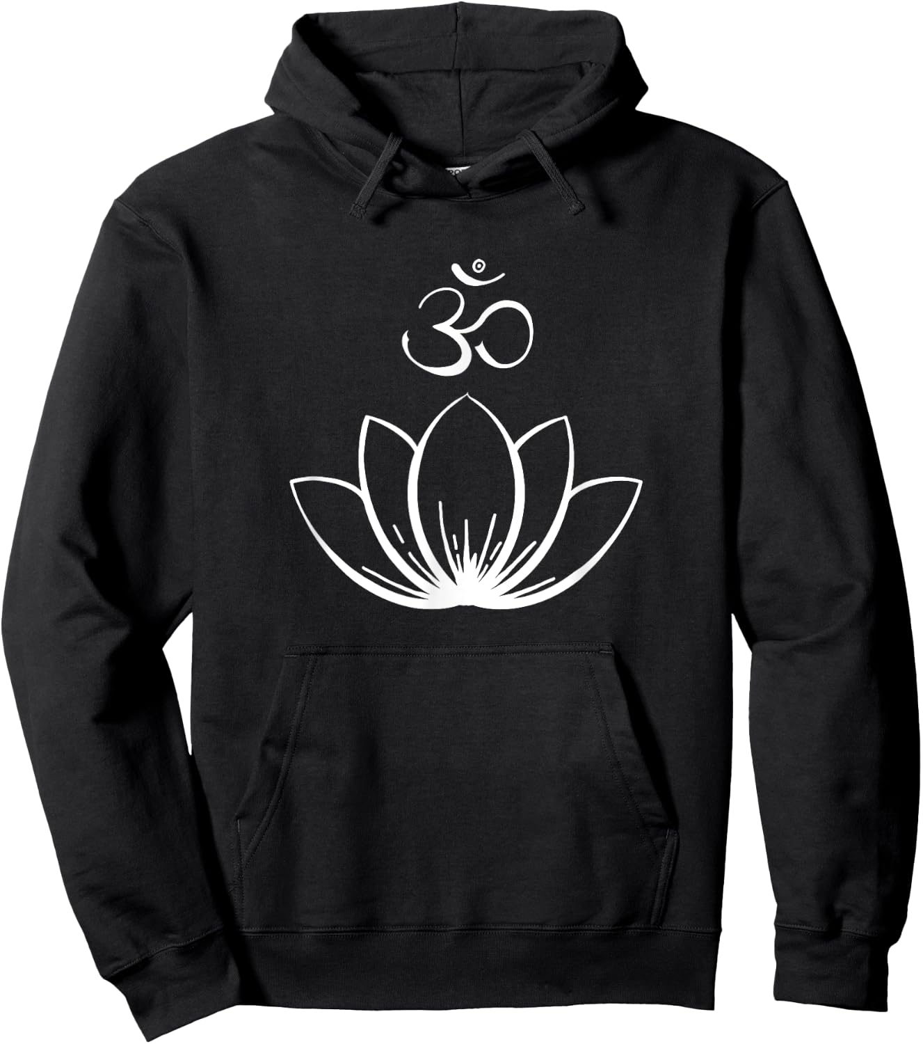 Lotus Ohm. Om Mandala Hoodie - Hoodie | Black