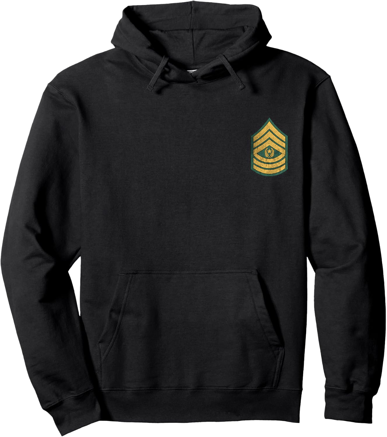 E-9 CSM Command Sergeant Major Rank Insignia Military Papa Hoodie - Hoodie | Black