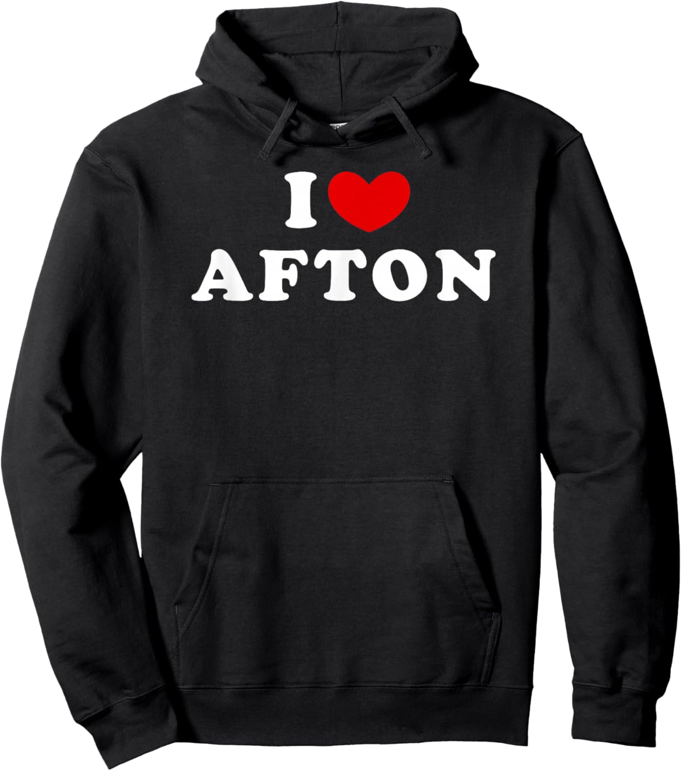 I Love Afton, I Love Afton Hoodie - Hoodie | Black