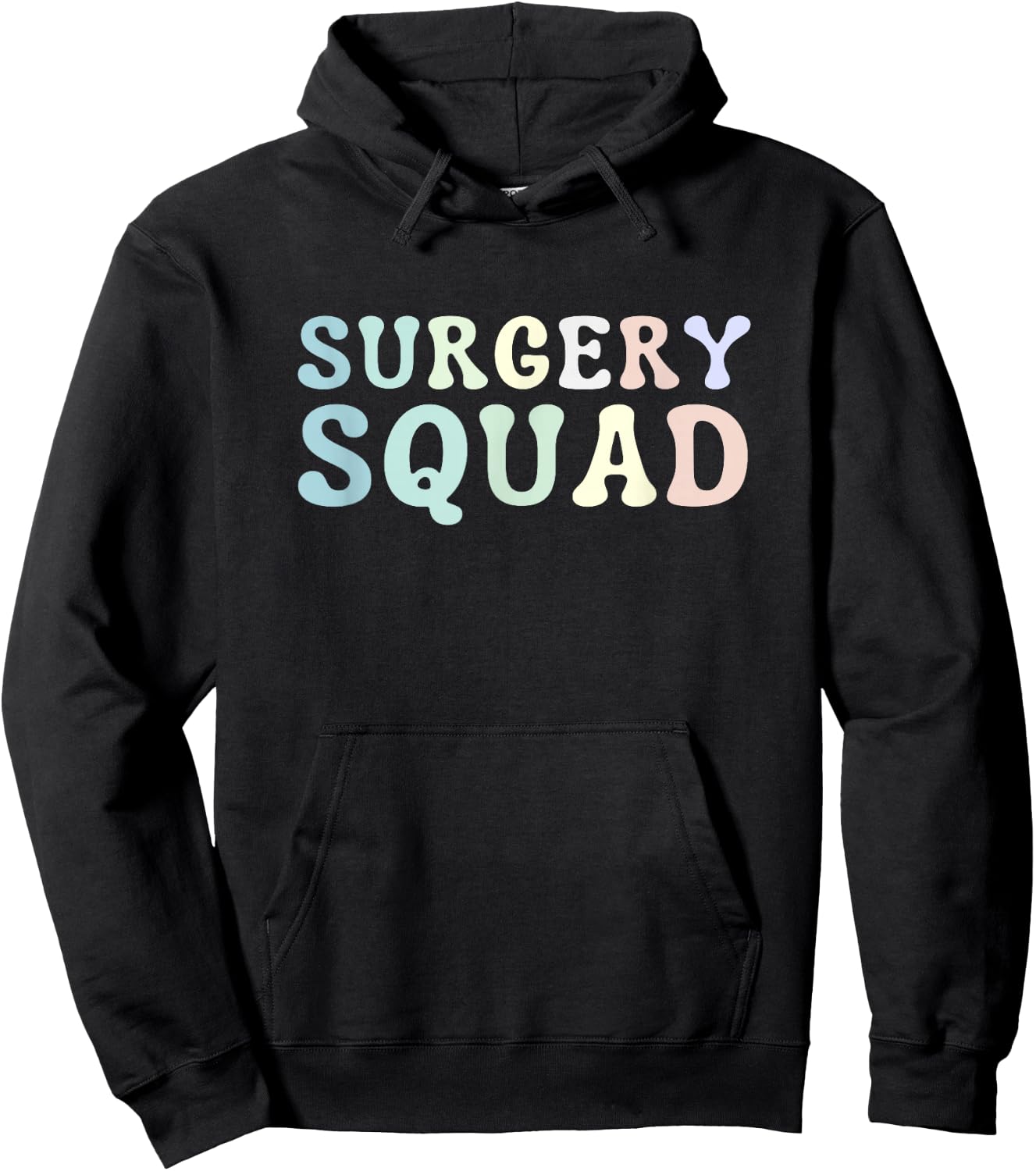 Surgery Squad Surgeon Team Crew Surgical Technologist Hoodie - Hoodie | Black