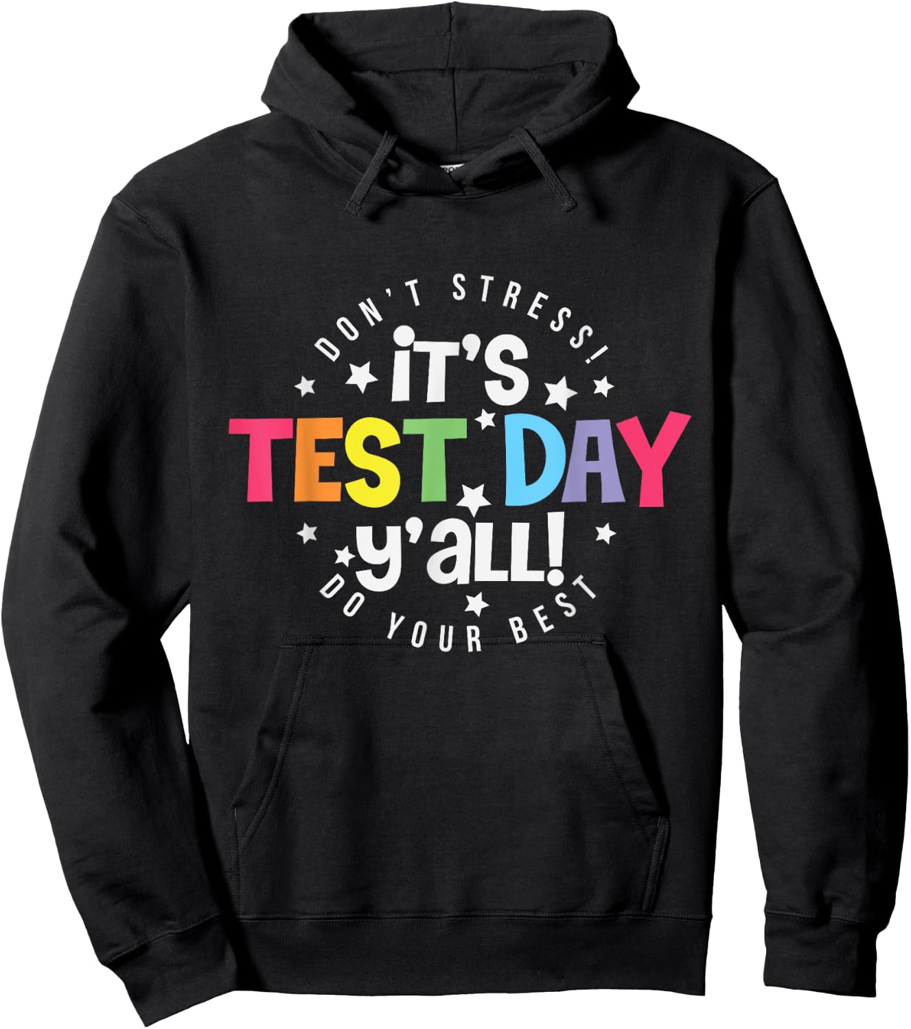 Test Day Rock The Test Teacher Testing Day You Got This Hoodie - Hoodie | Black