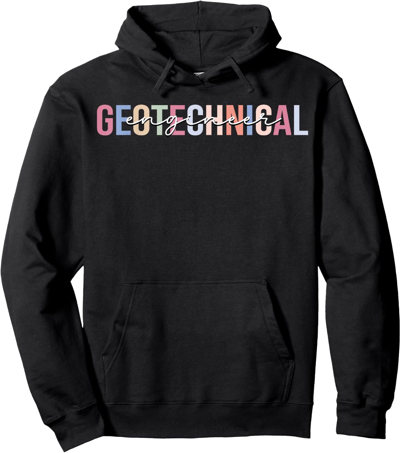 Geotechnical Engineer Engineering Hoodie - Hoodie | Black
