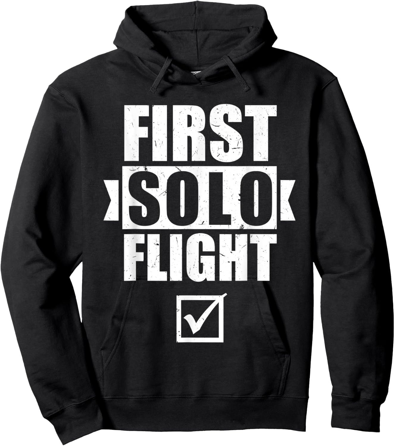 First Solo Flight Hoodie - Hoodie | Black