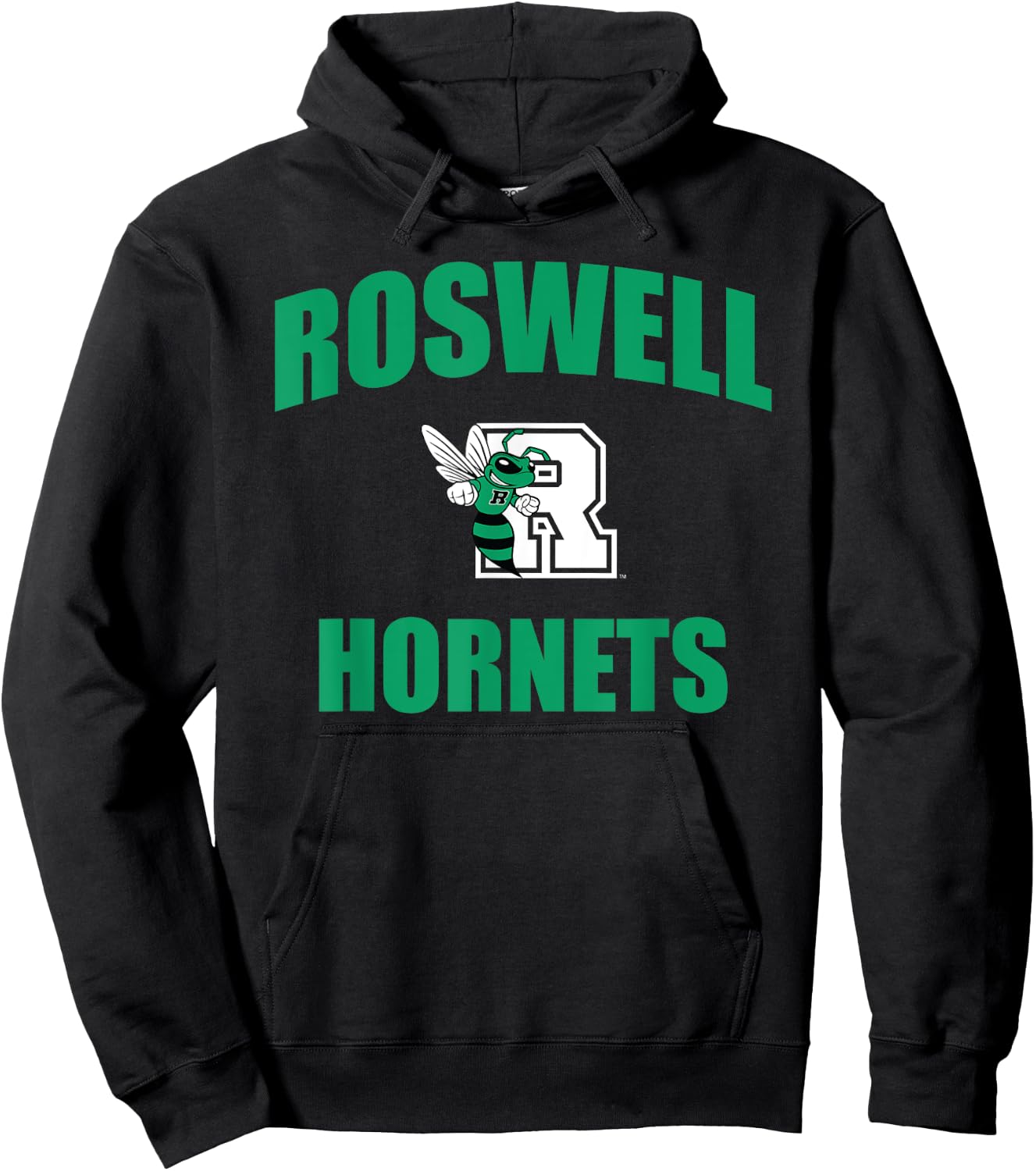 Roswell High School Hornets Hoodie - Hoodie | Black