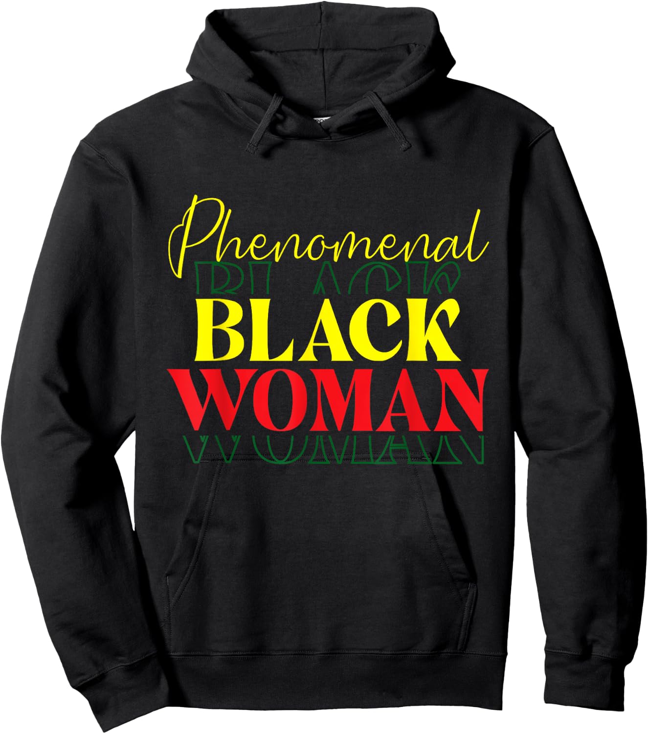 Phenomenal Black Woman - MLK Day Black History African Roots Hoodie - Hoodie | Black