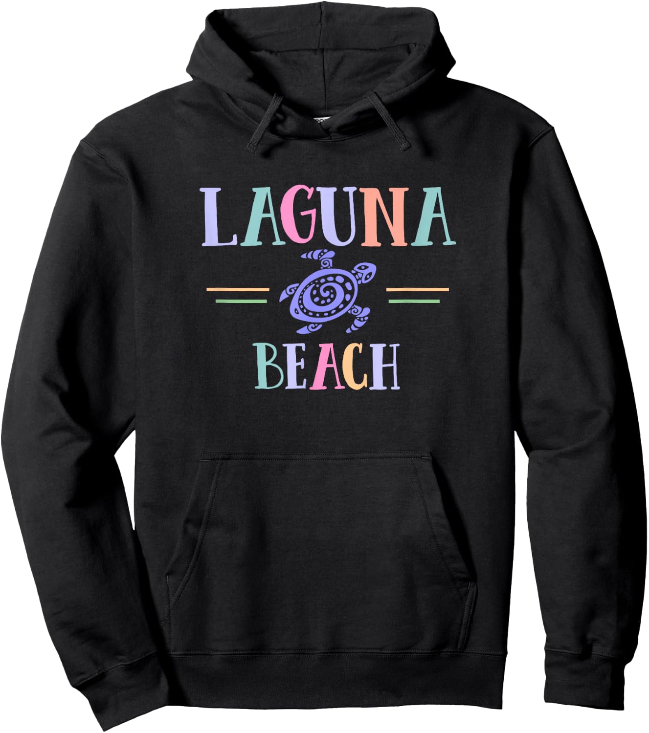Laguna Beach Designs women boys girls souvenir Hoodie - Hoodie | Black