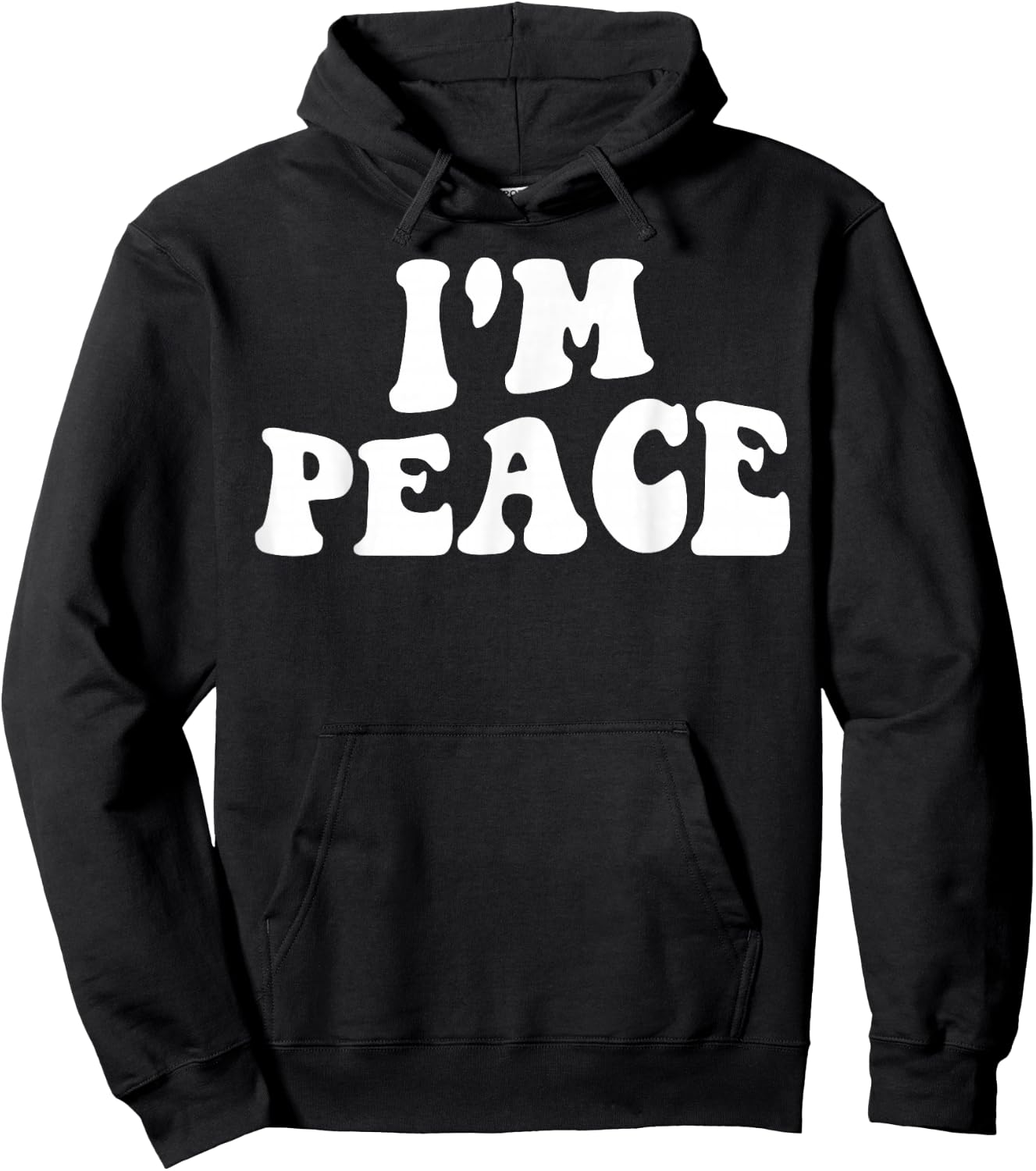 Im Peace I Come in Peace Couples Costume Women Hoodie - Hoodie | Black