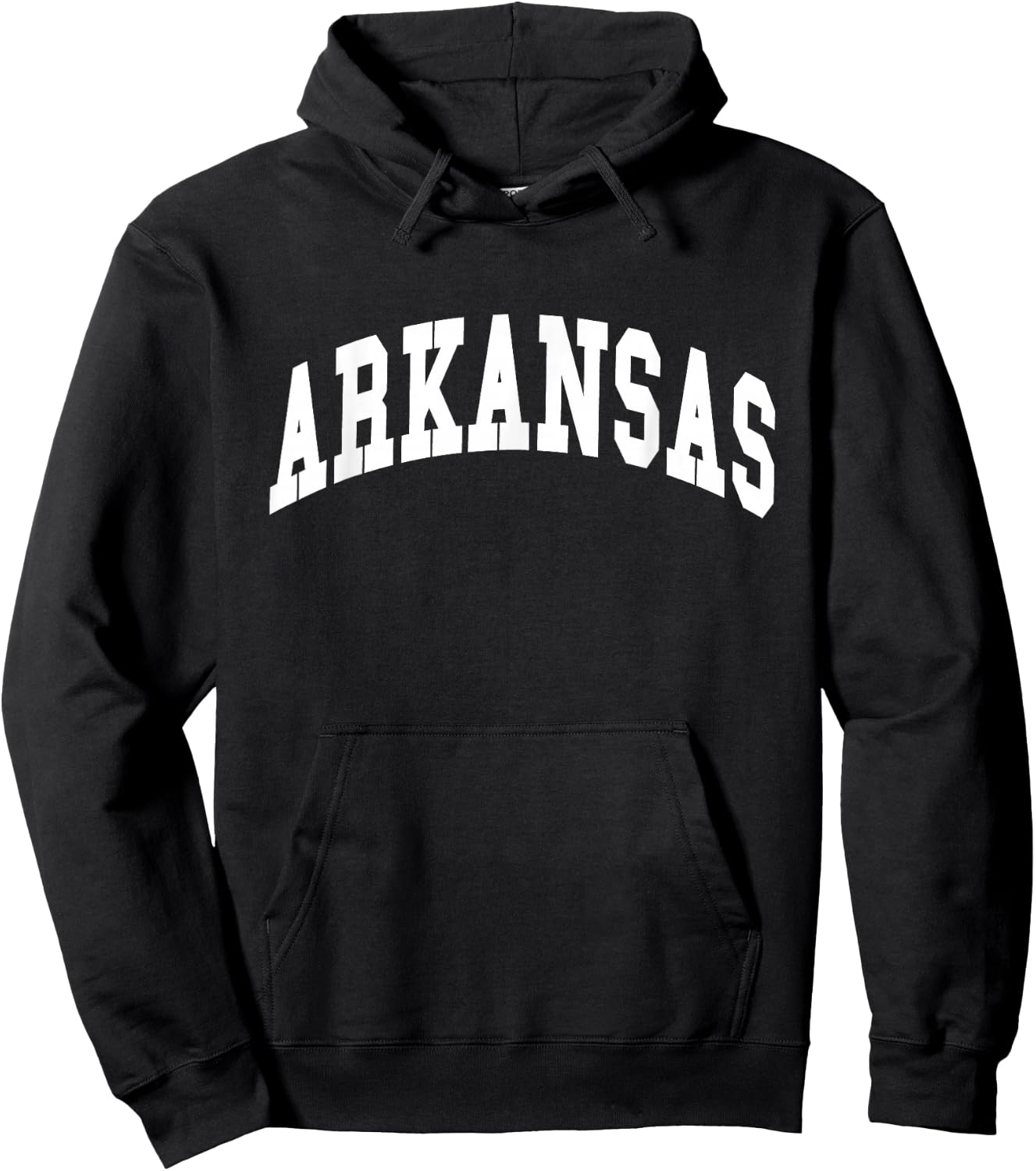 ARKANSAS - Throwback Design Hoodie - Hoodie | Black
