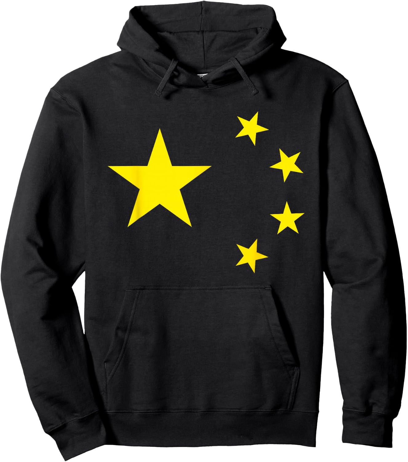 Chinese Flag China Stars Hoodie - Hoodie | Black