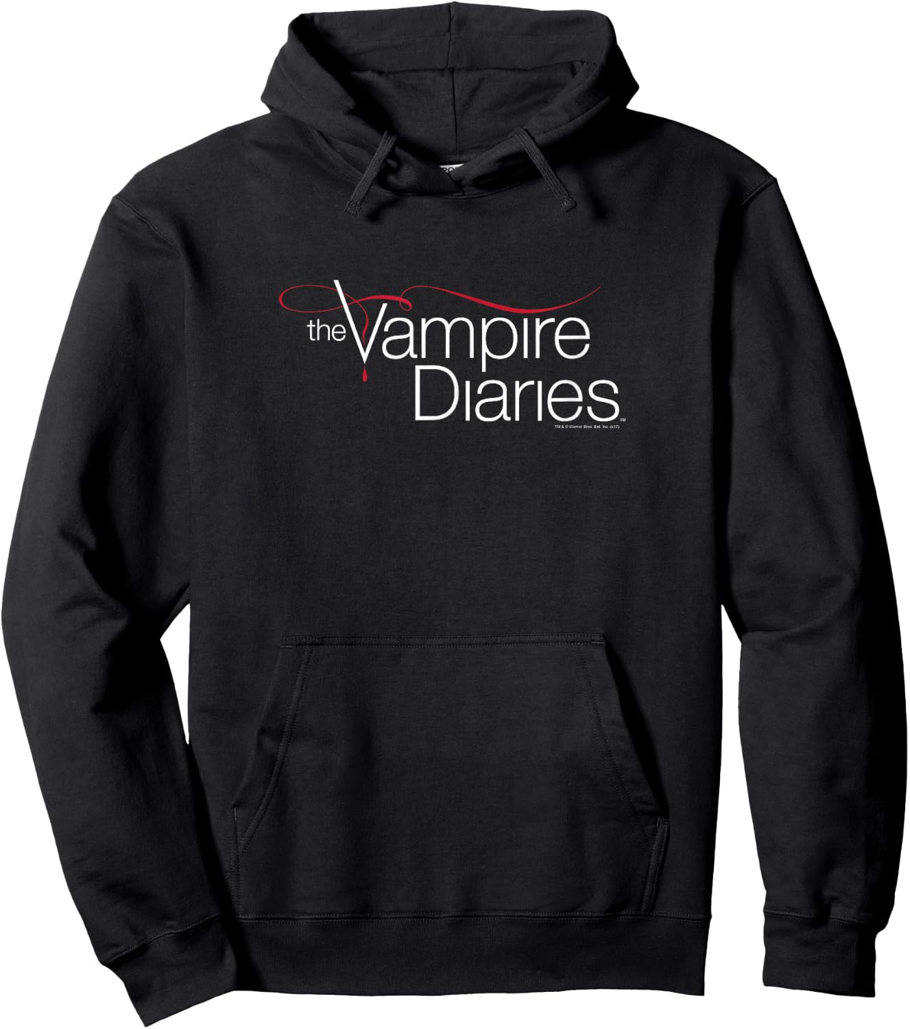 The Vampire Diaries Logo Hoodie - Hoodie | Black