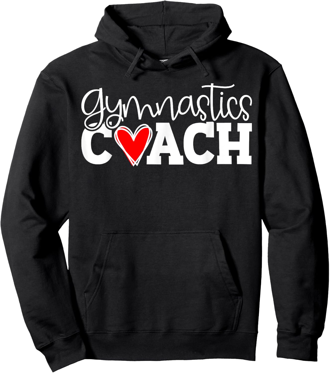 Gymnastics Coach, Perfect Score 10, Love Gymnastics Hoodie - Hoodie | Black