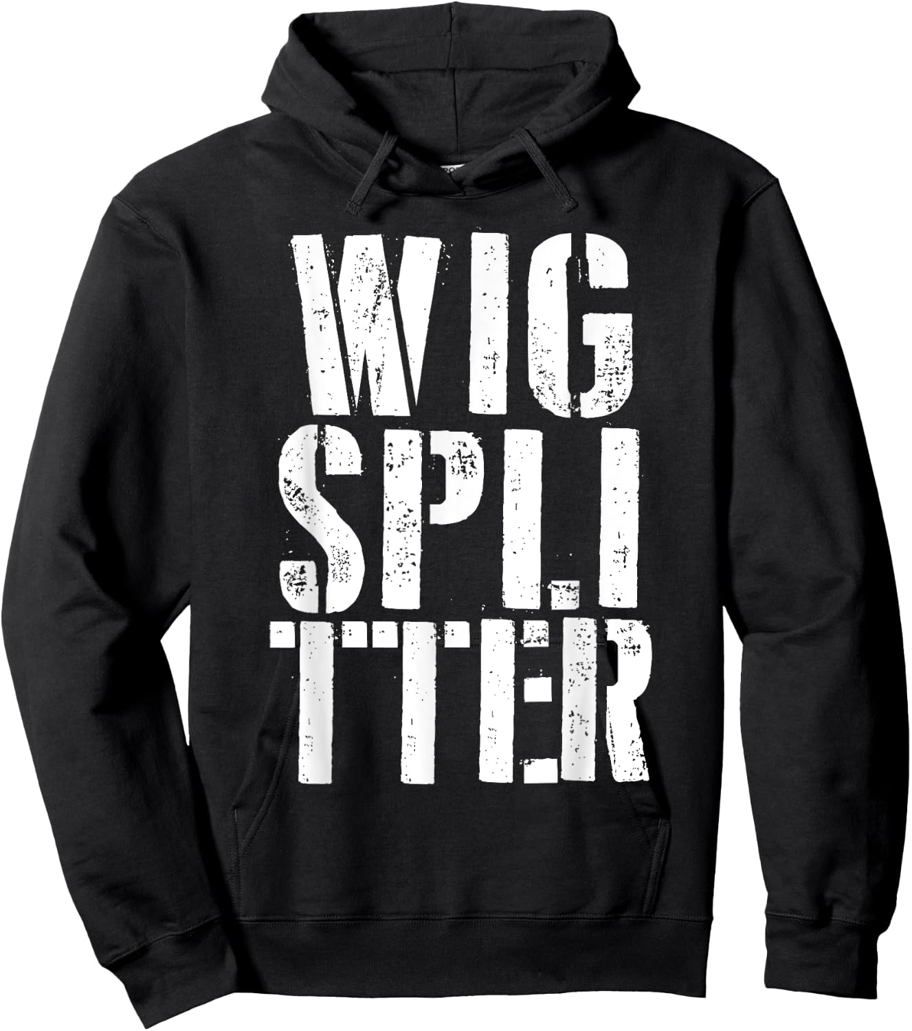 Wig Splitter Stencil Hoodie - Hoodie | Black