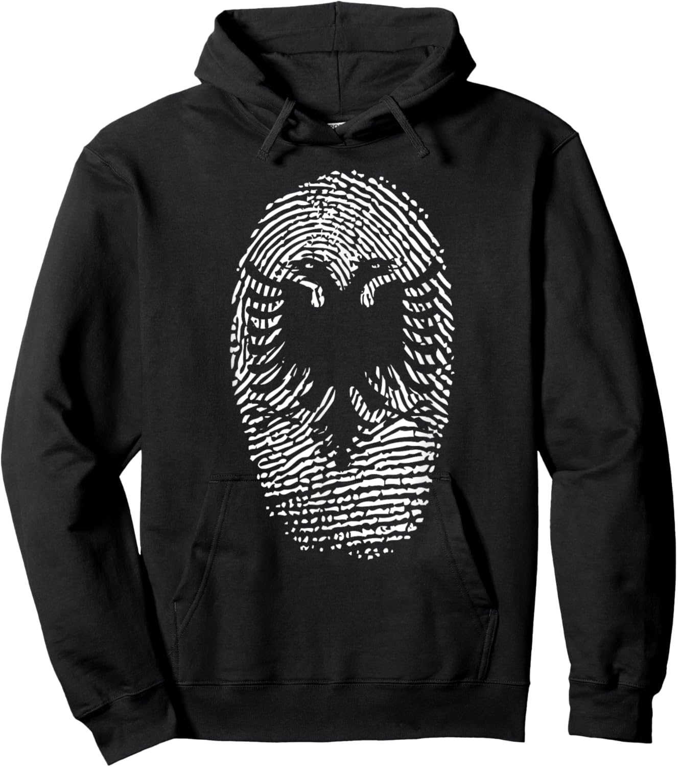 Albania Albanian Flag Eagle Gift Hoodie - Hoodie | Black