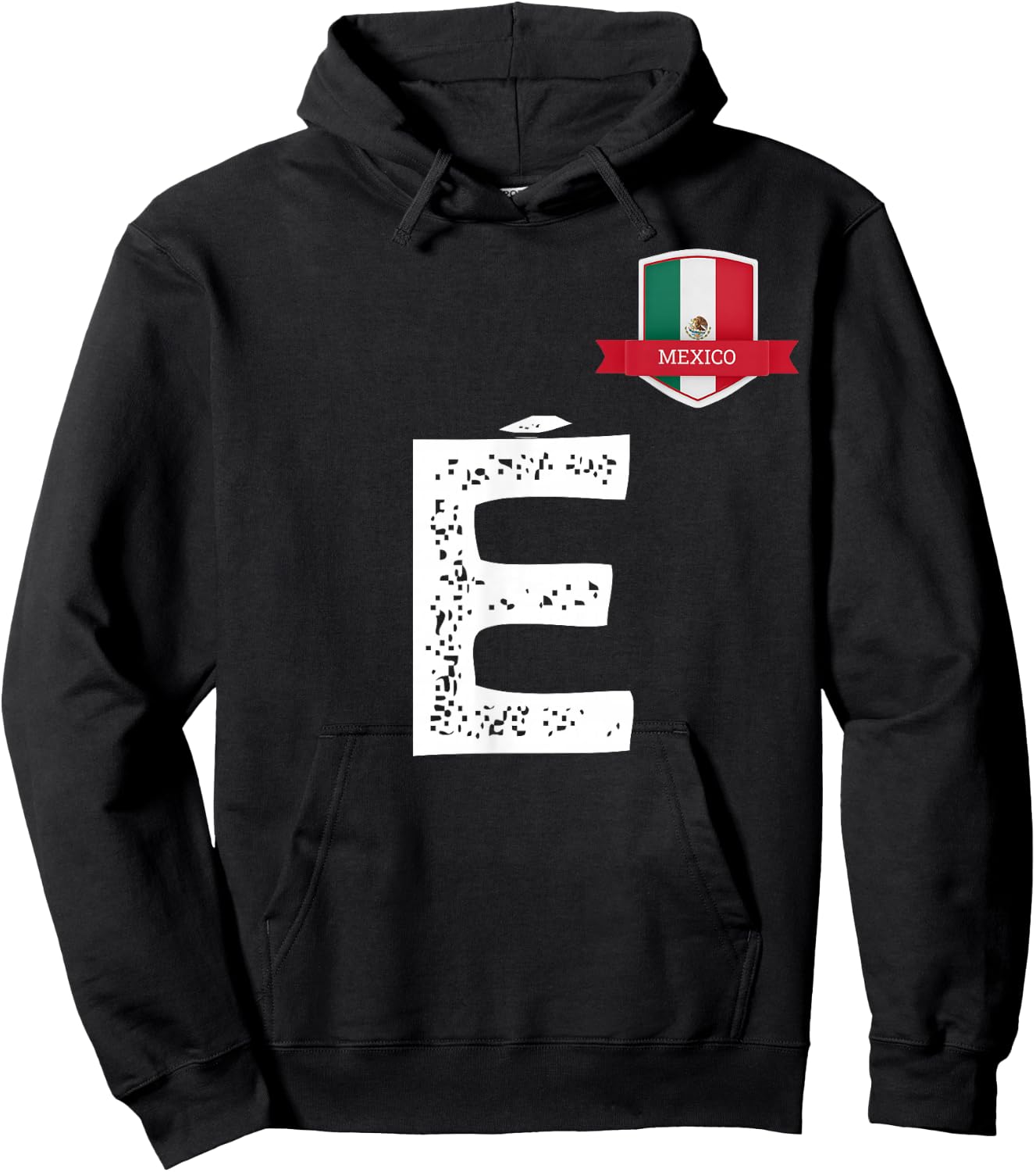 Mexico Man Flag E Mexican Mexico Hoodie - Hoodie | Black