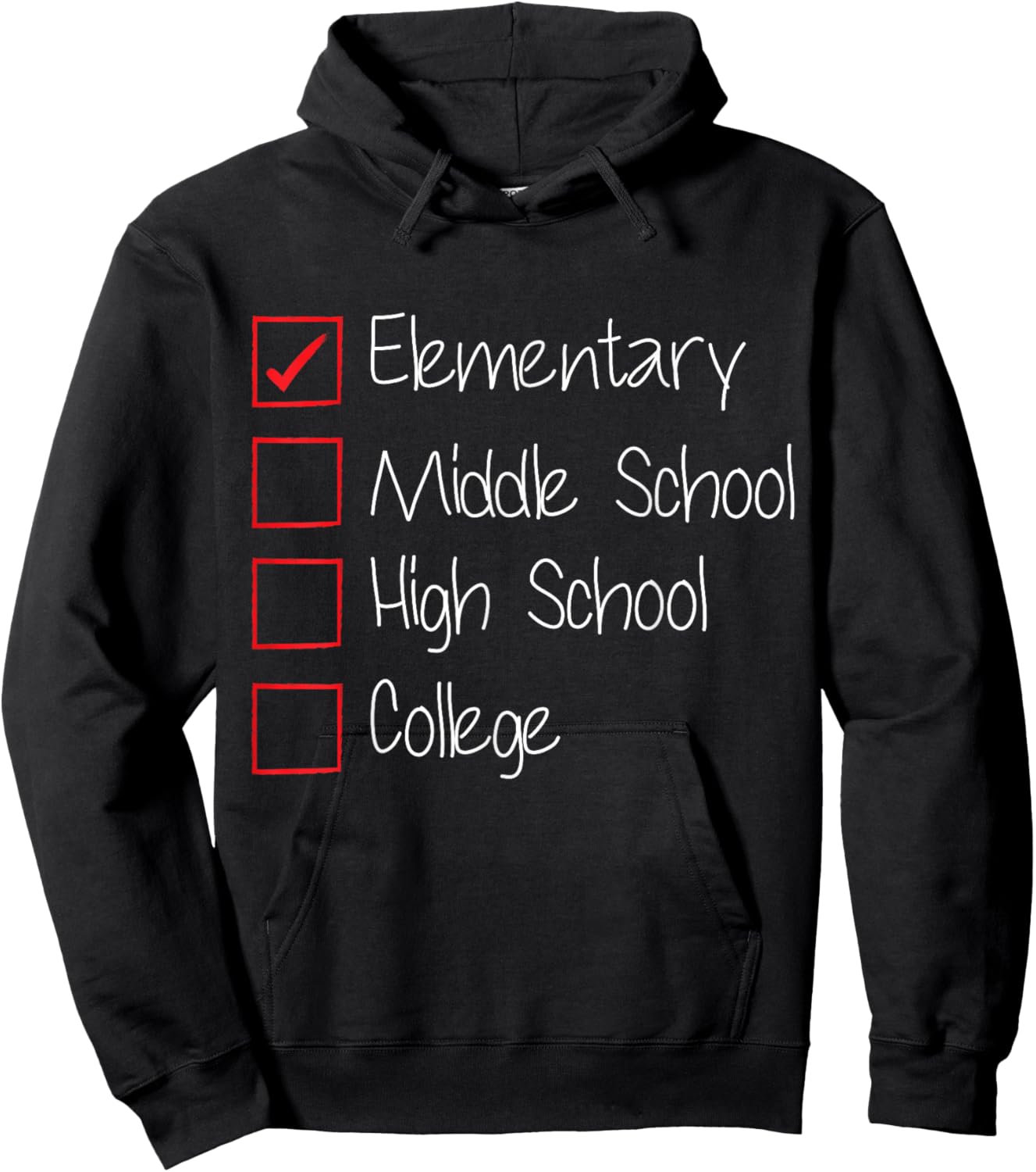 Elementary School Graduation Class 5th 6th Grade Graduate Hoodie - Hoodie | Black