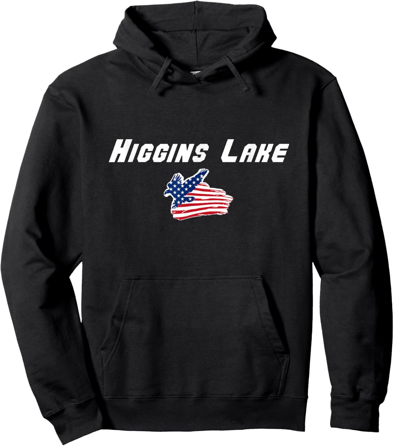 Higgins Lake - Michigan, USA Hoodie - Hoodie | Black