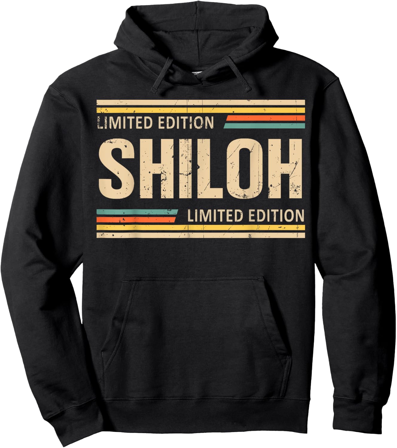 SHILOH Limited Edition Shirt SHILOH Name Personalized Hoodie - Hoodie | Black