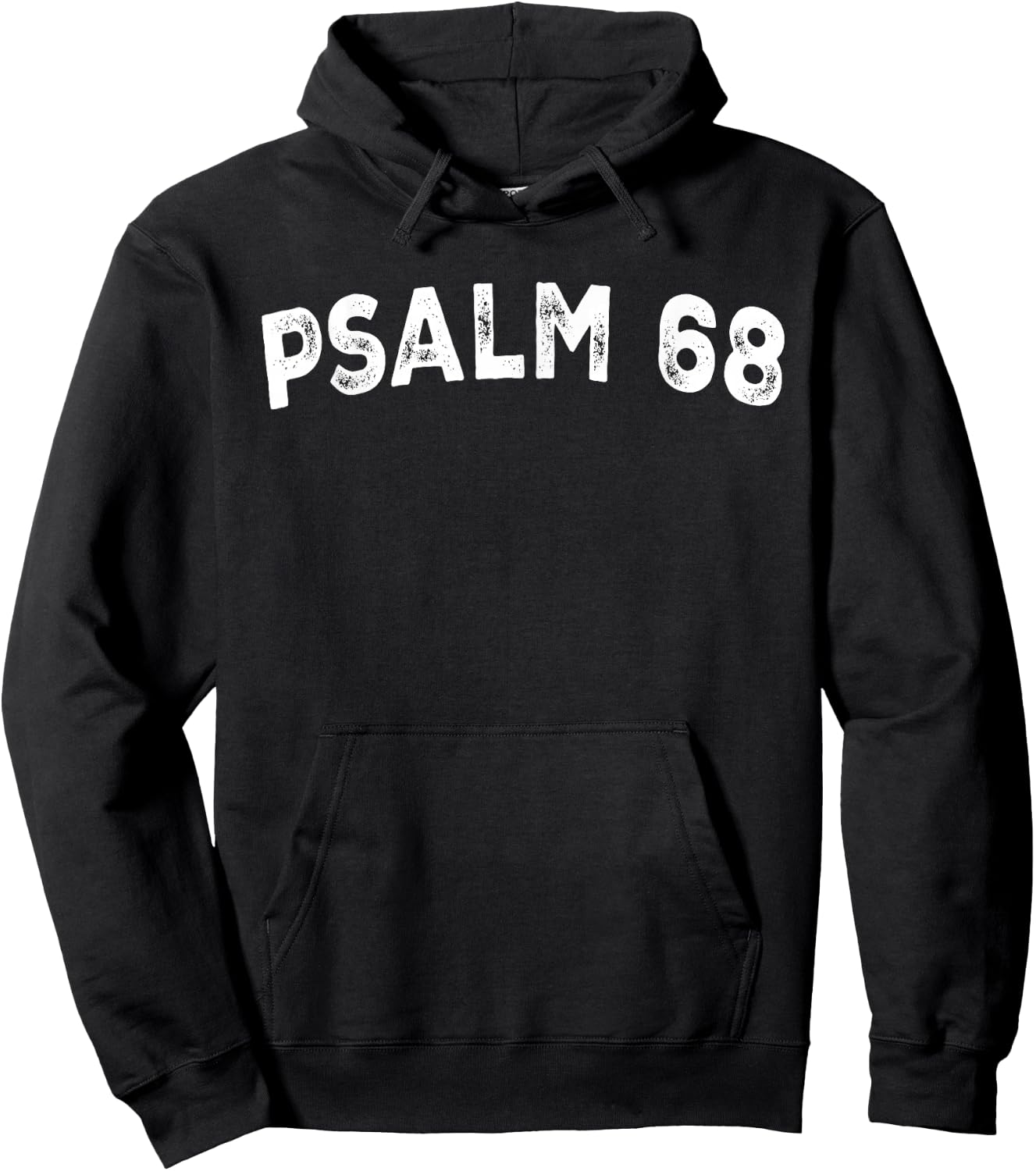Psalm 68 Hoodie - Hoodie | Black