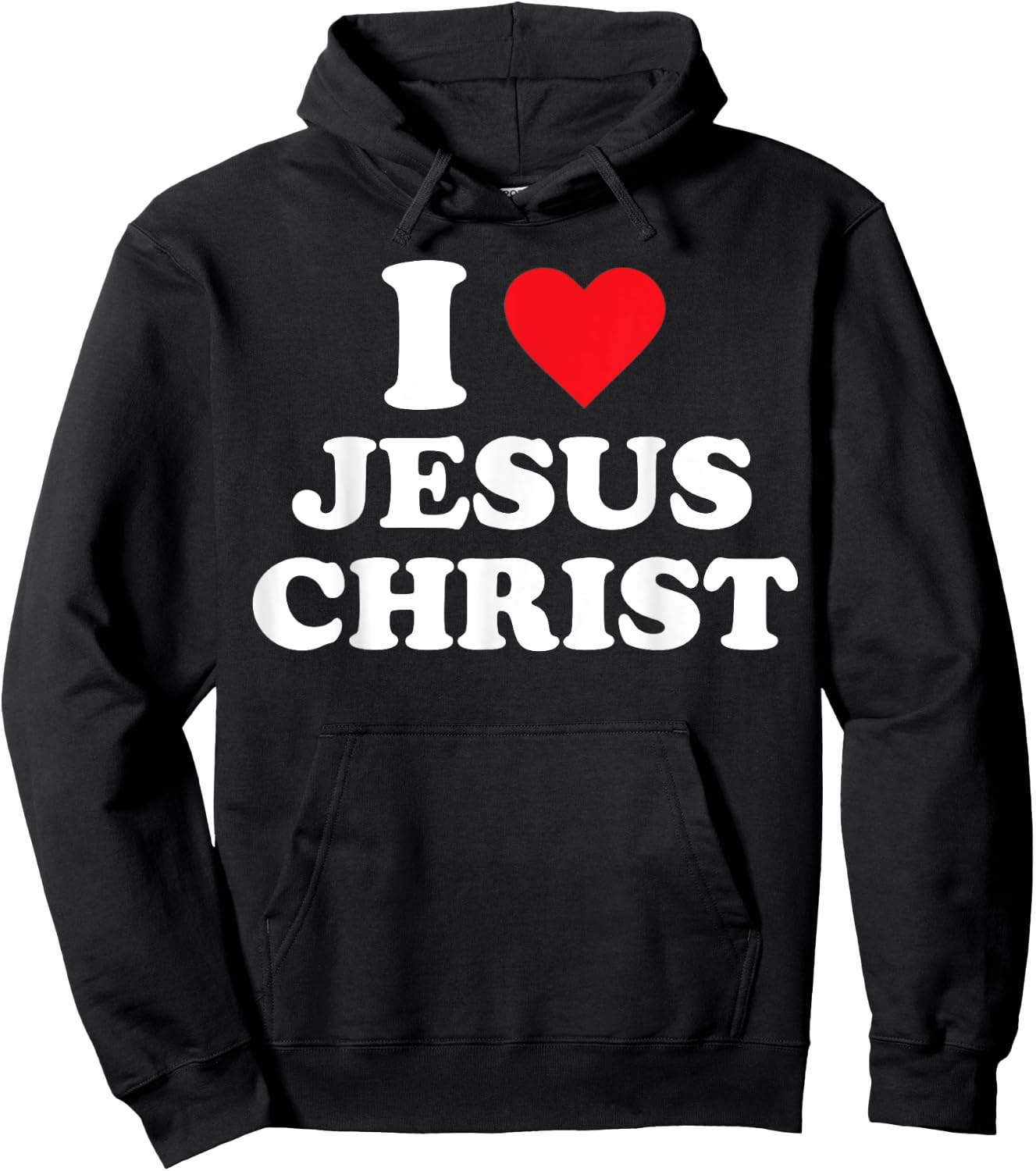 I Heart Jesus Christ Hoodie - Hoodie | Black