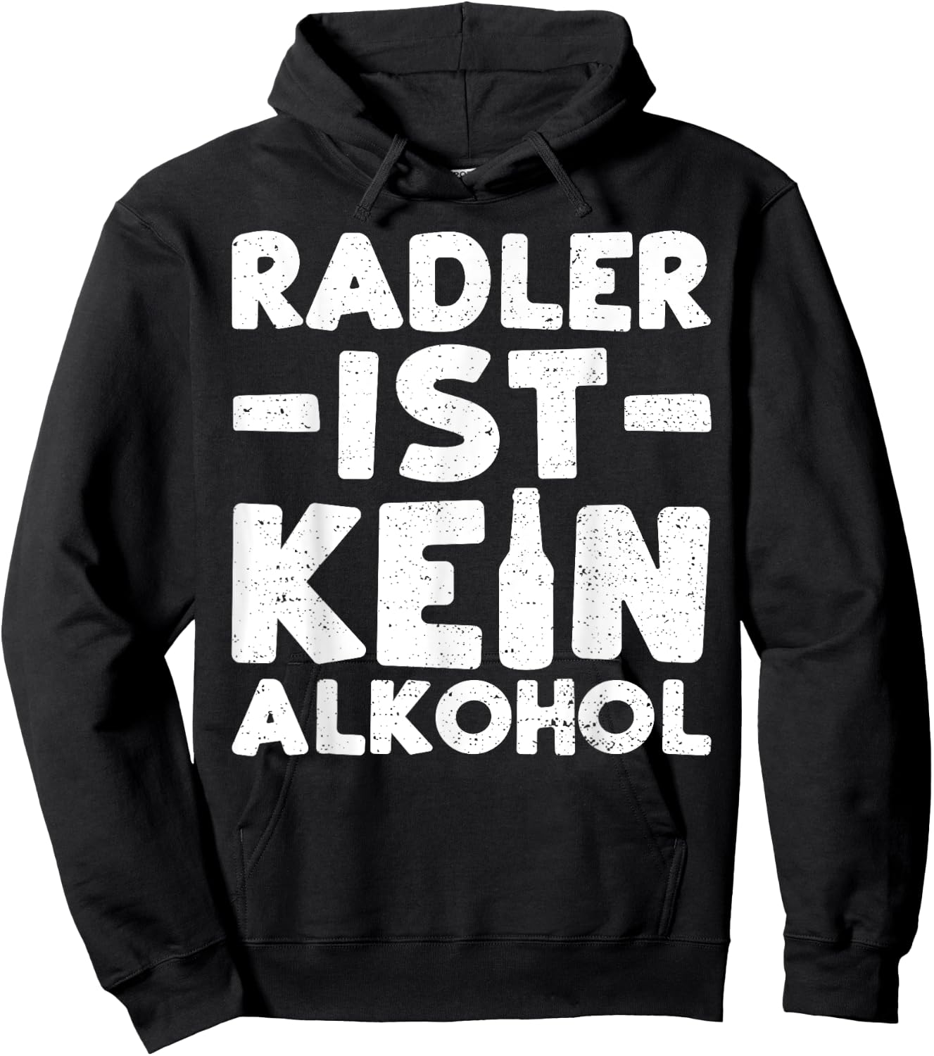 Radler: Radler Is Not Alcohol - Beer Hoodie - Hoodie | Black