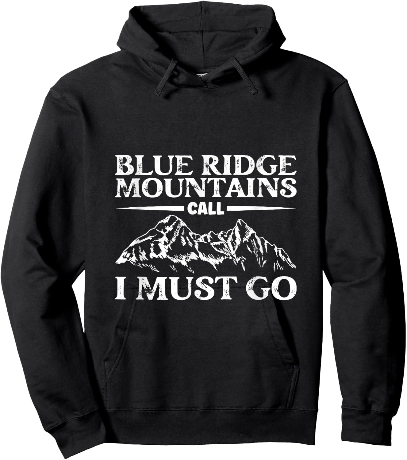 Mountain calling - Blue Ridge Mountains Hoodie - Hoodie | Black