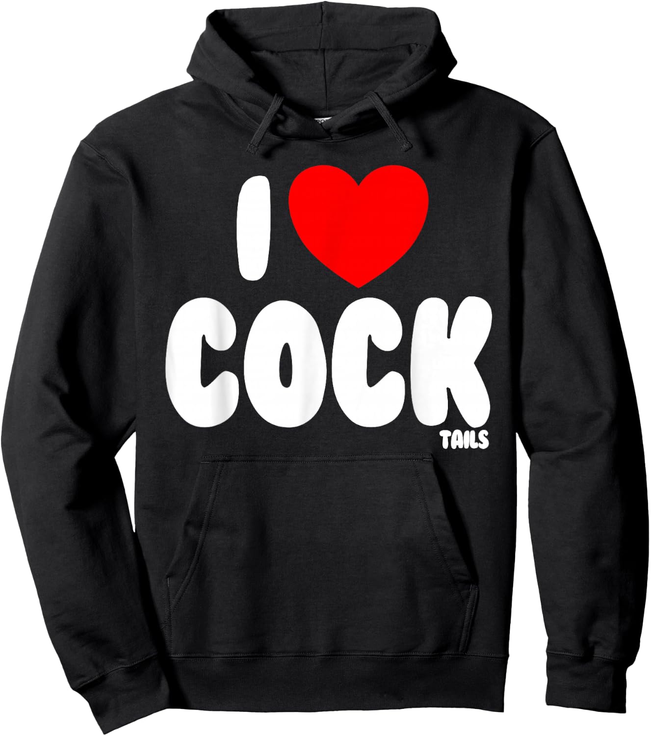 I Love Cocktails Raunchy Funny Women's Embarrassing Hoodie - Hoodie | Black
