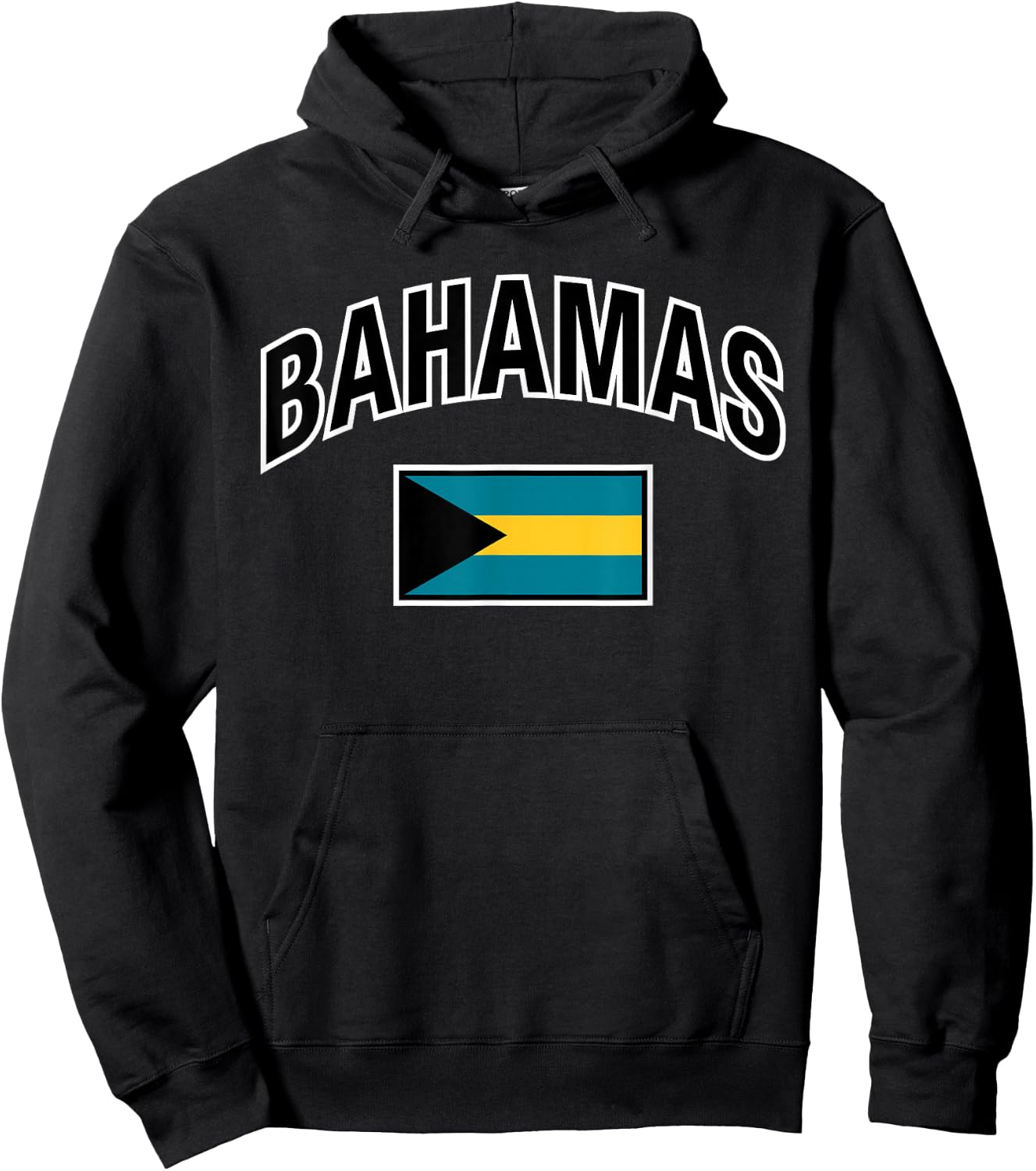 Bahamas Flag Proud Bahamian Hoodie - Hoodie | Black